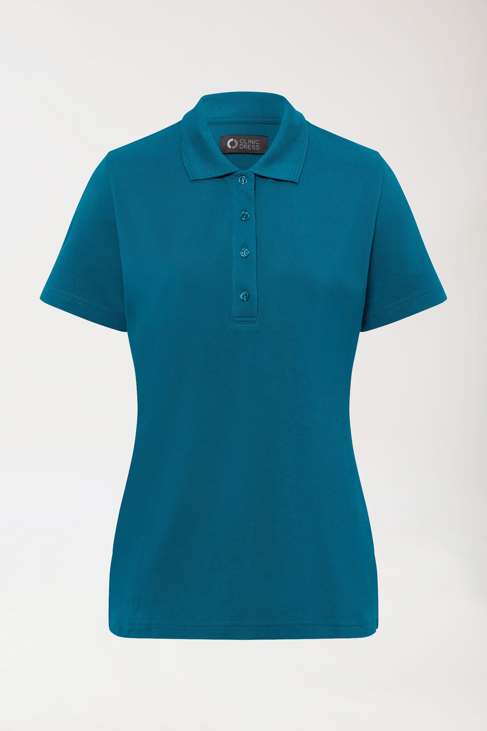 COMFY FLEX Shirt Stretch Femme - Col polo pétrole