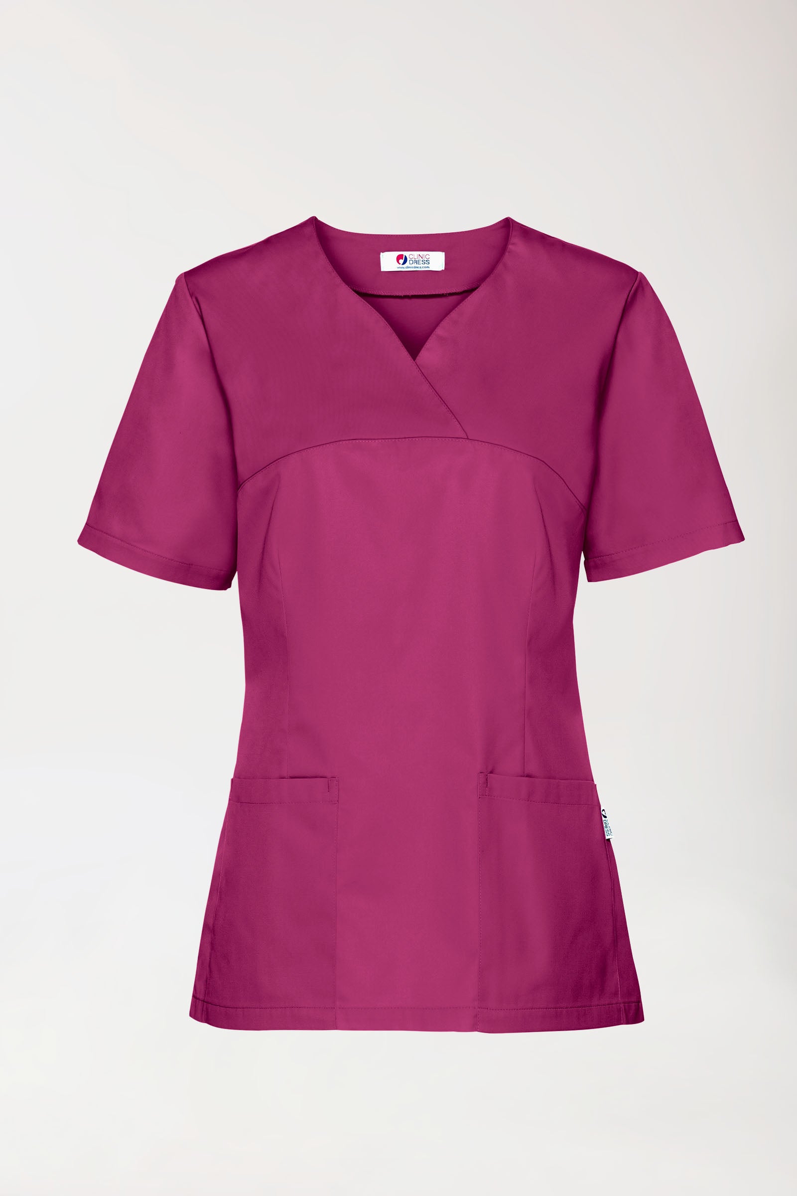 CORE Tunique Femme - Décolleté Cœur berry