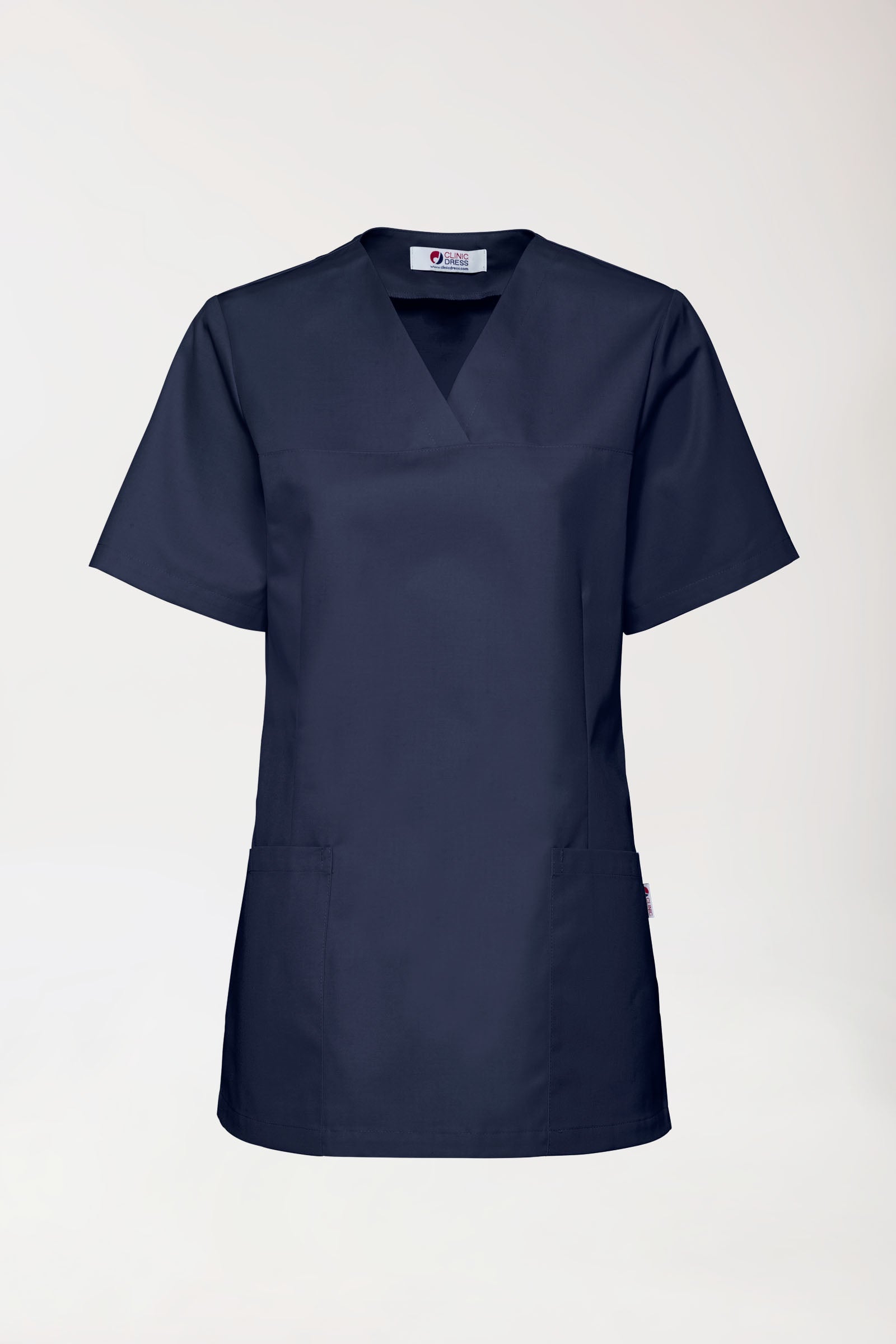 JUST STRONG Tunique Femme - Décolleté V bleu navy