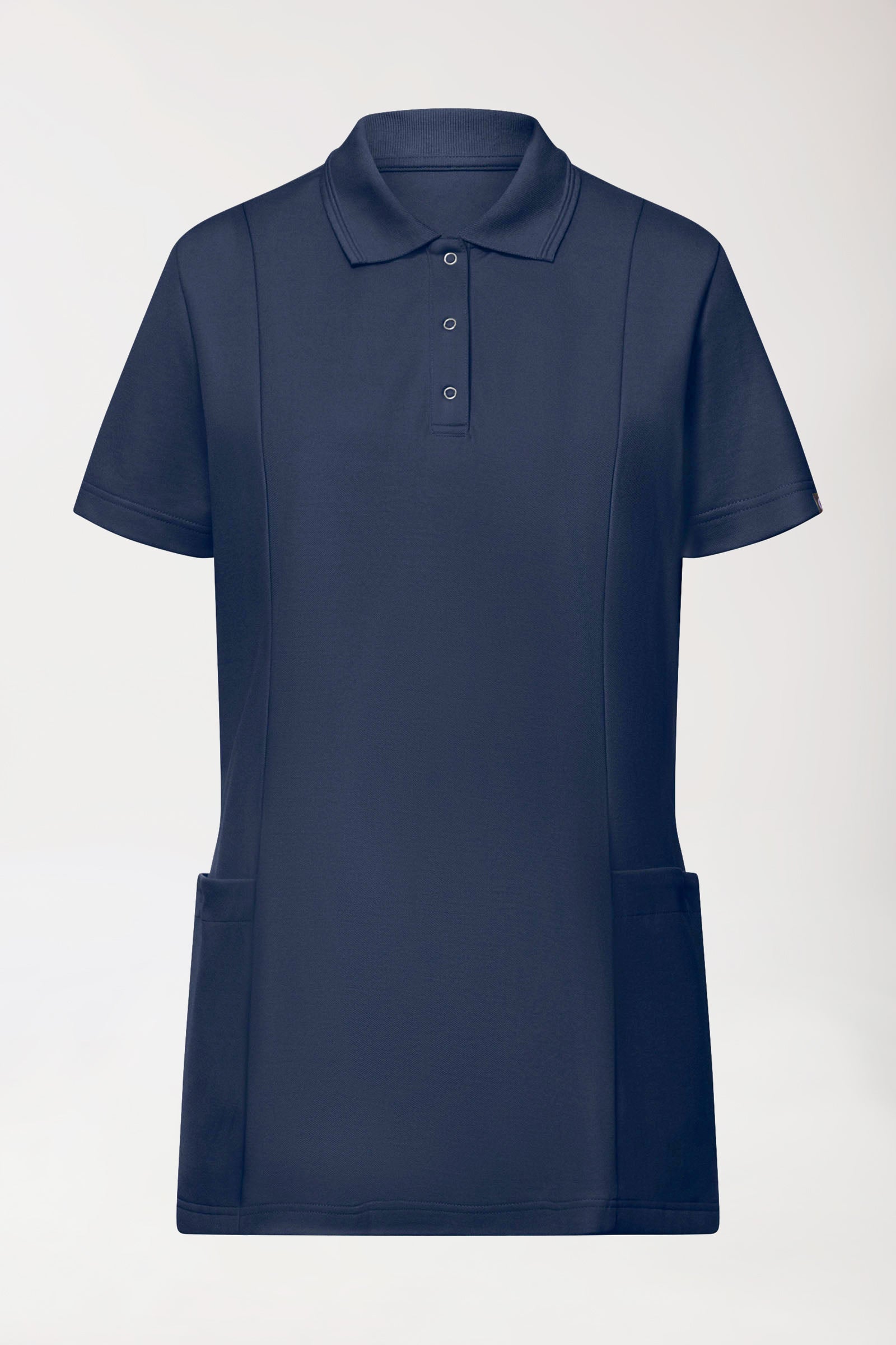 COMFY FLEX Tunique Stretch Femme - Col polo navy