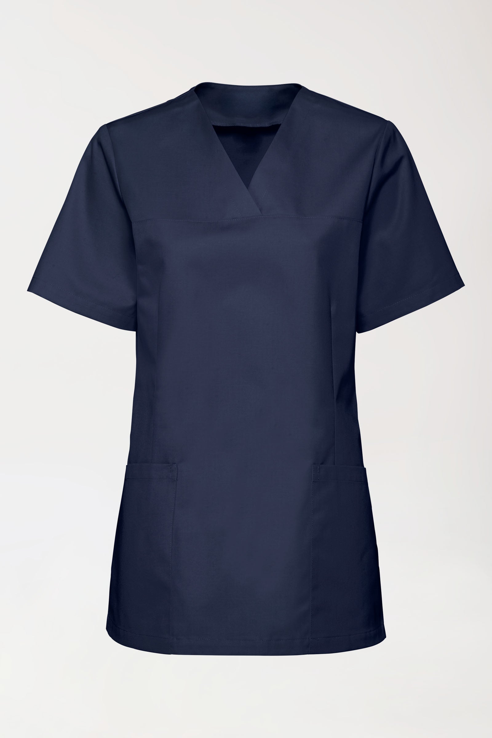 Tunique Stretch Femme - Décolleté V navy, Vue de face