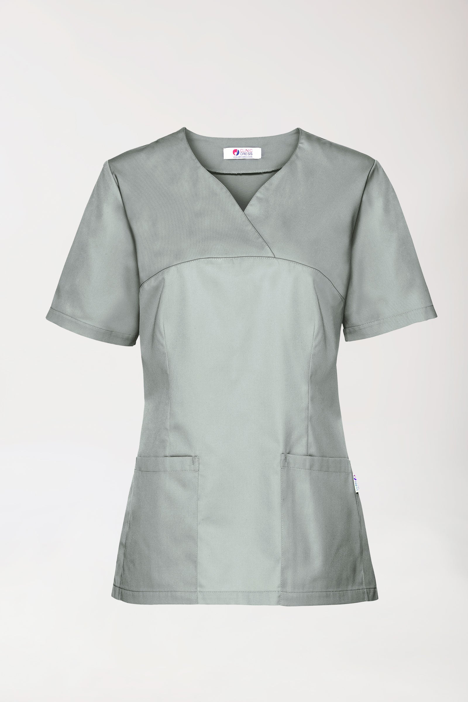 CORE Tunique Femme - Décolleté Cœur gris