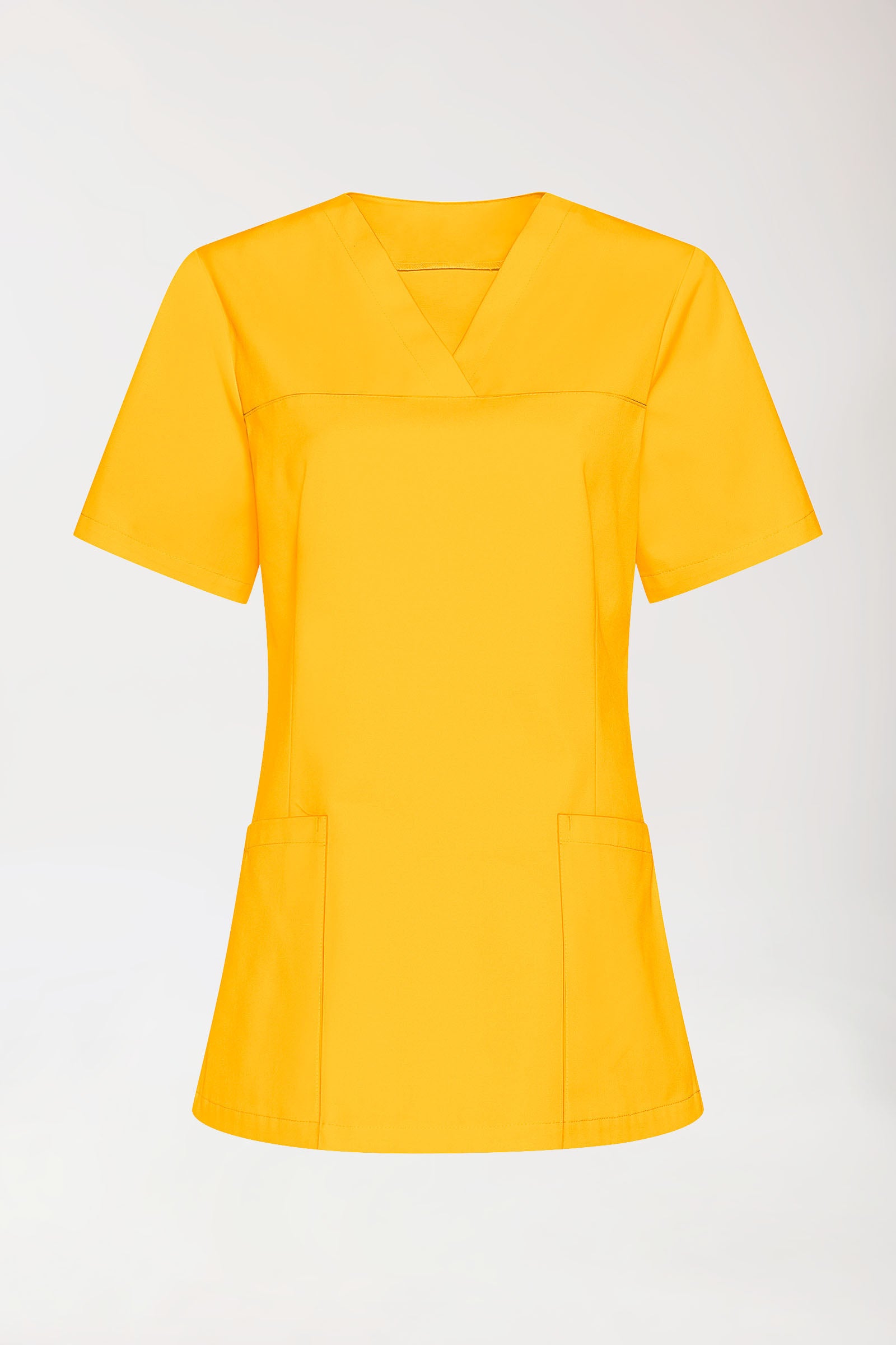 Tunique Femme - Décolleté V jaune soleil