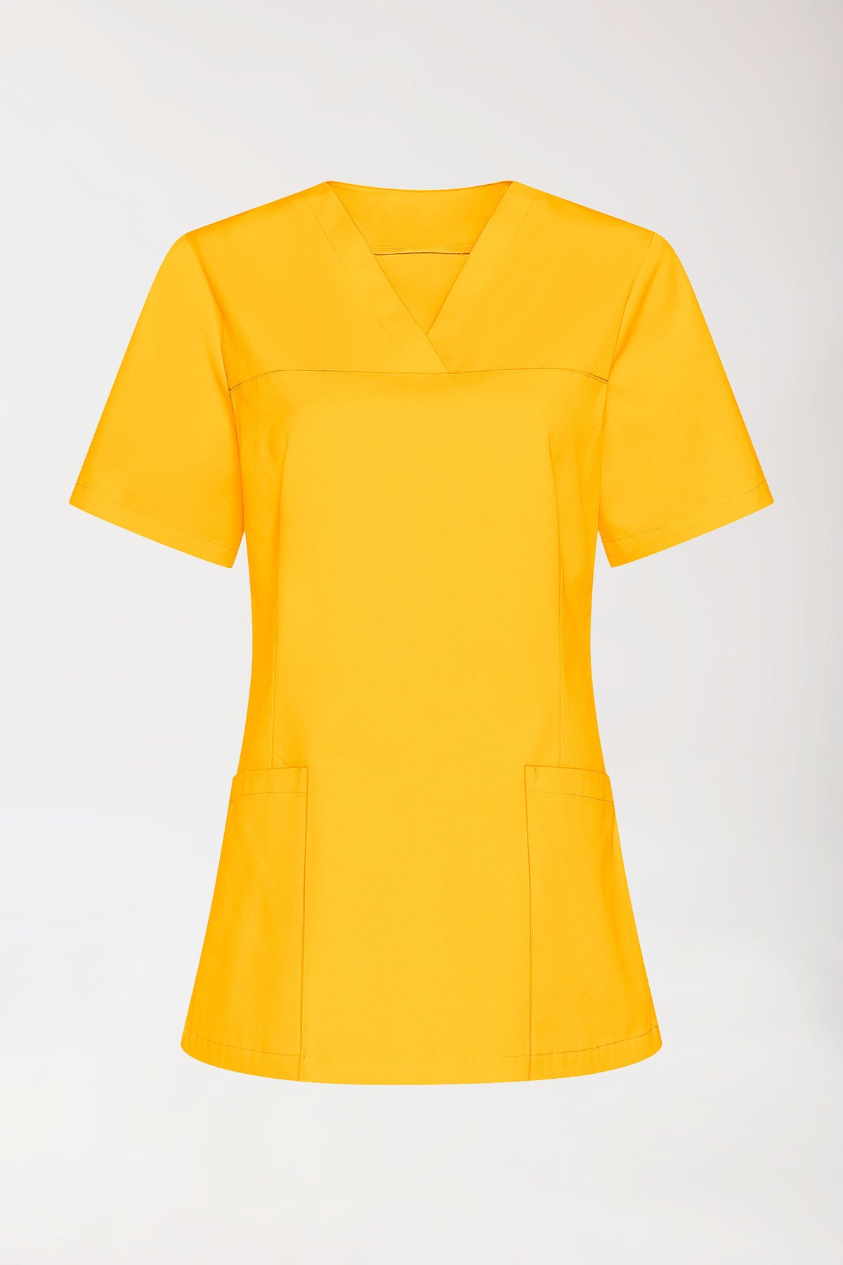 Tunique Femme - Décolleté V jaune soleil