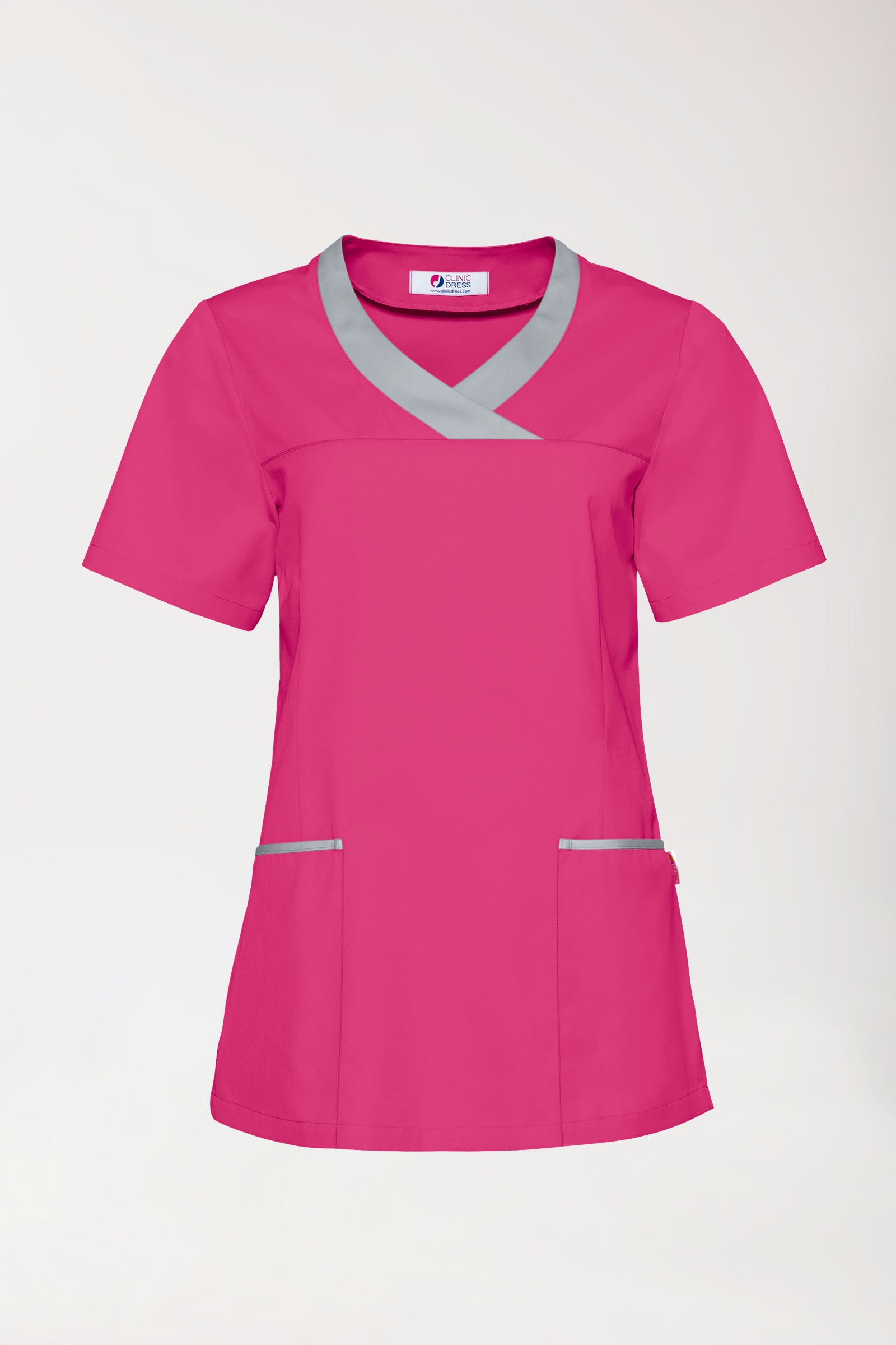 CORE Tunique Femme pink/gris, Vue de face