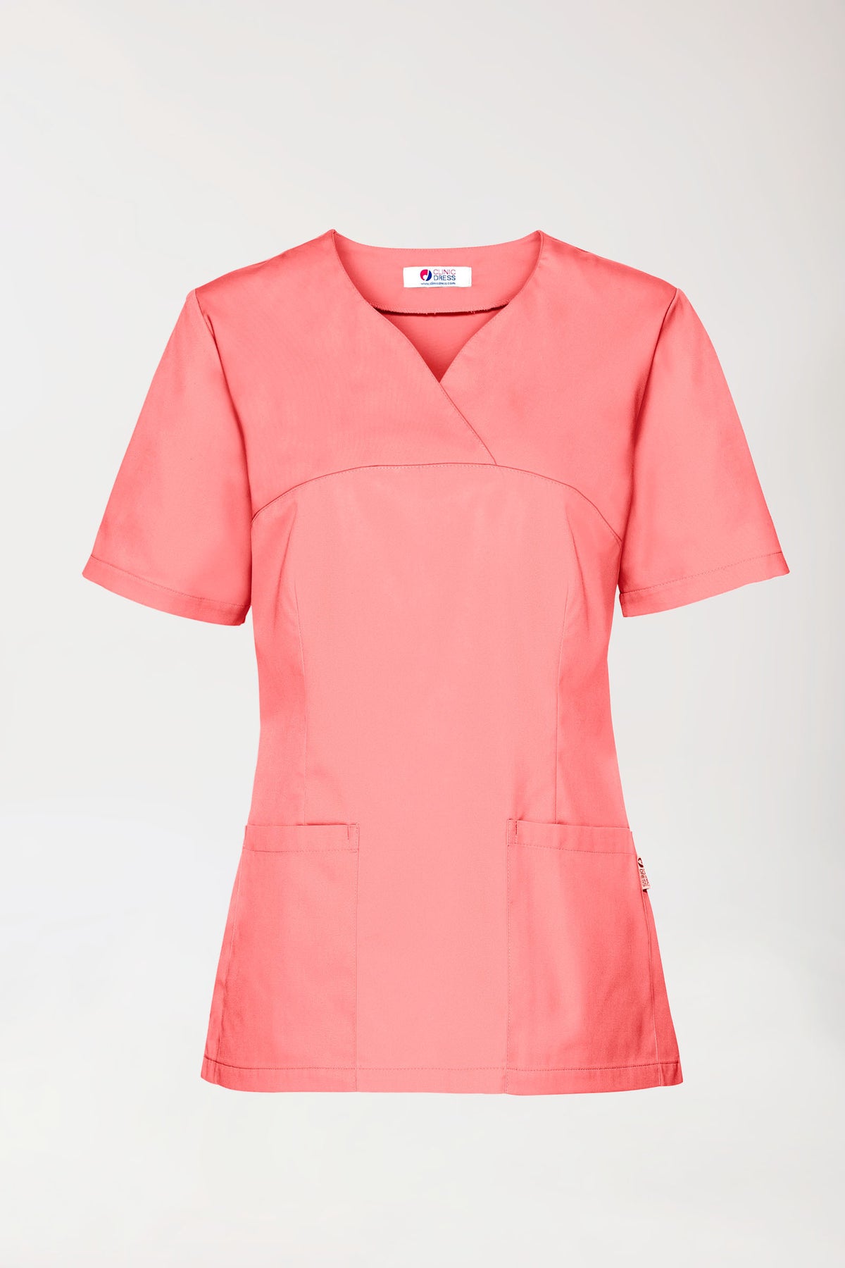 CORE Tunique Femme - Décolleté Cœur rose pêche