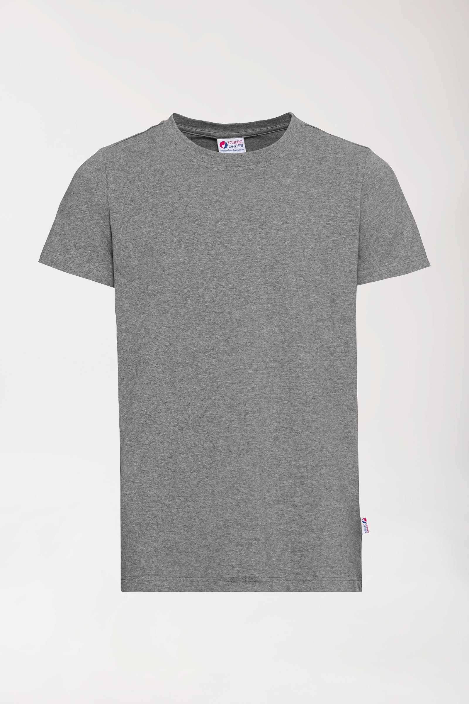 CORE T-shirt Homme - Encolure ronde gris chiné foncé