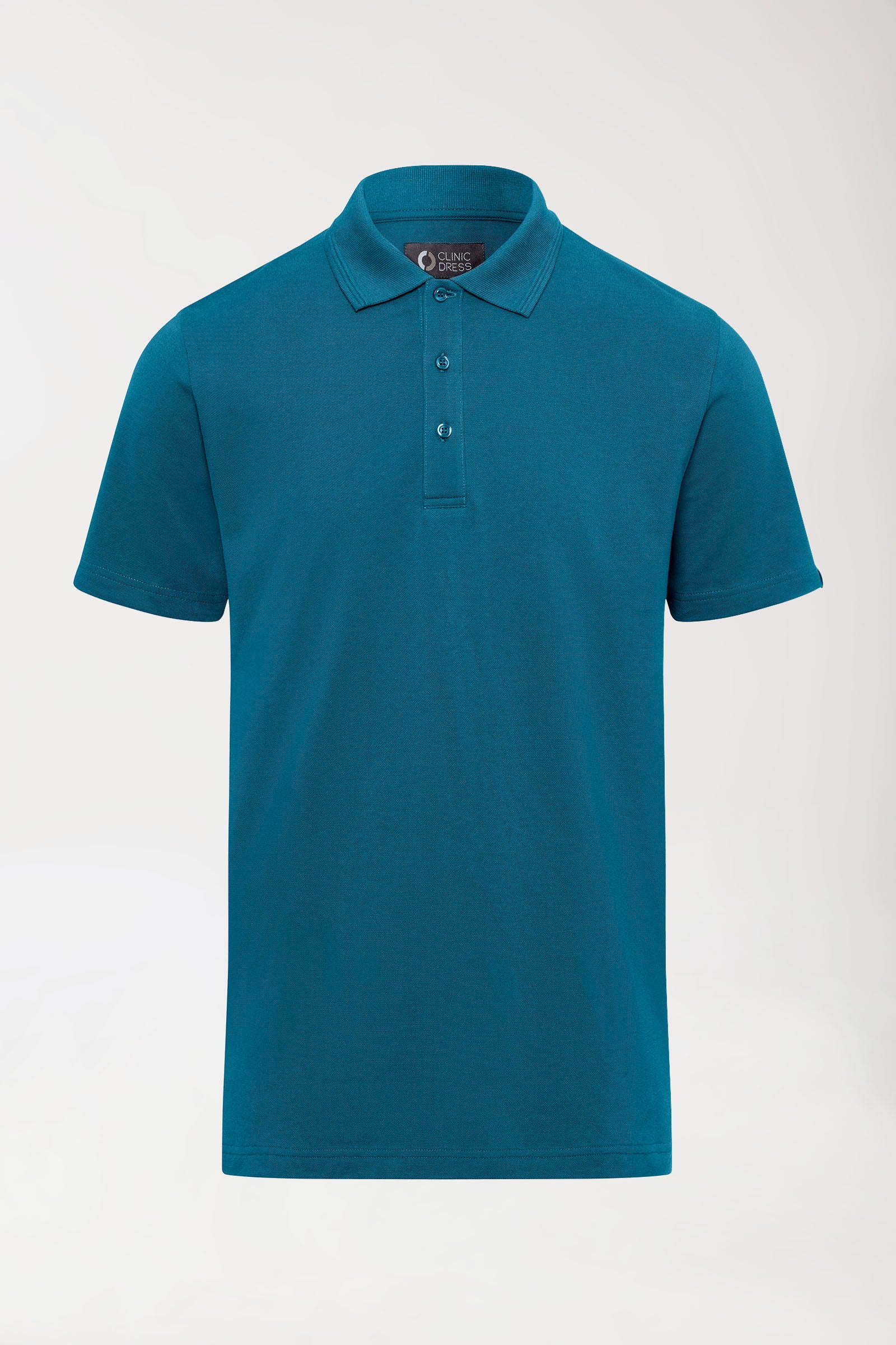 COMFY FLEX Shirt Stretch Homme - Col polo pétrole
