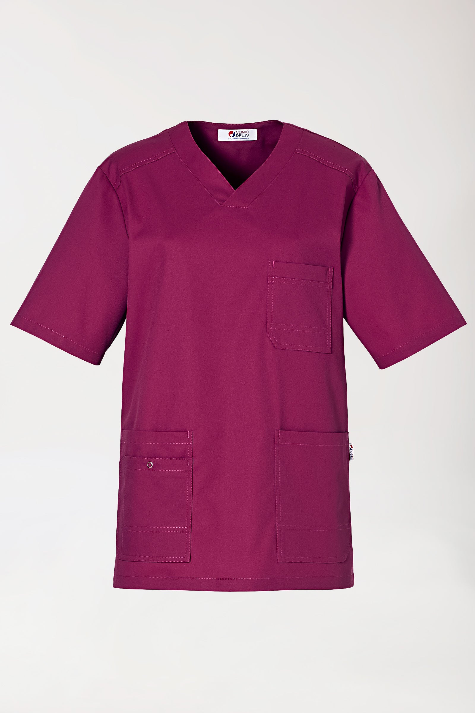 CLINIC STRETCH Tunique Homme berry