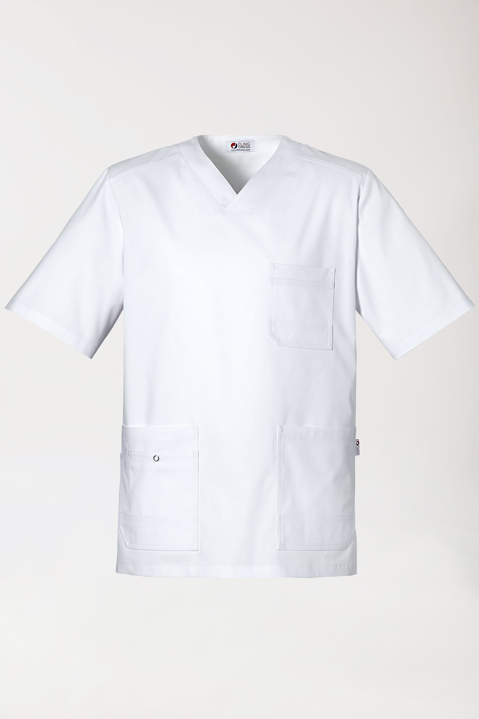CLINIC STRETCH Tunique Homme blanc