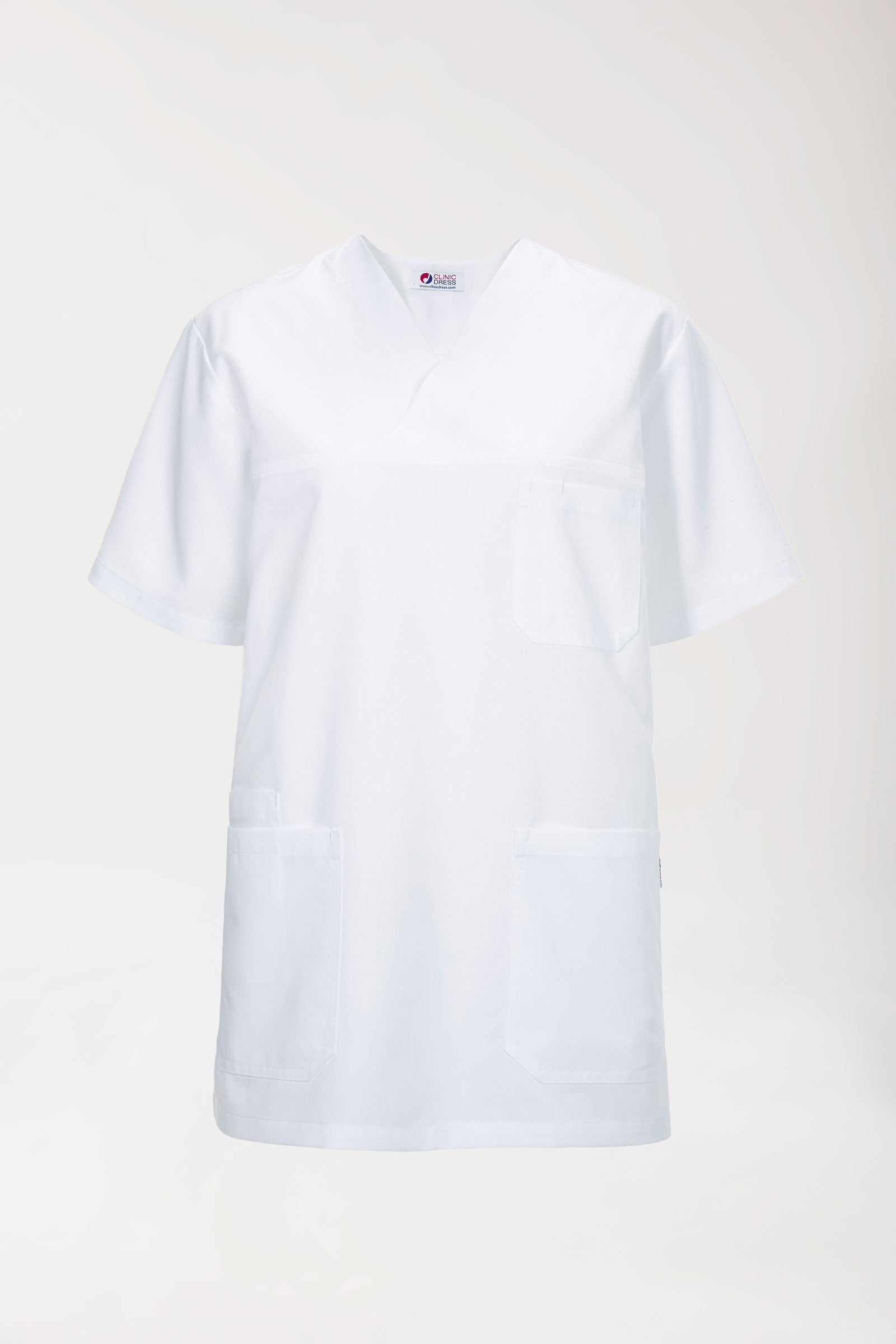 GREEN Tunique Homme - Col V blanc
