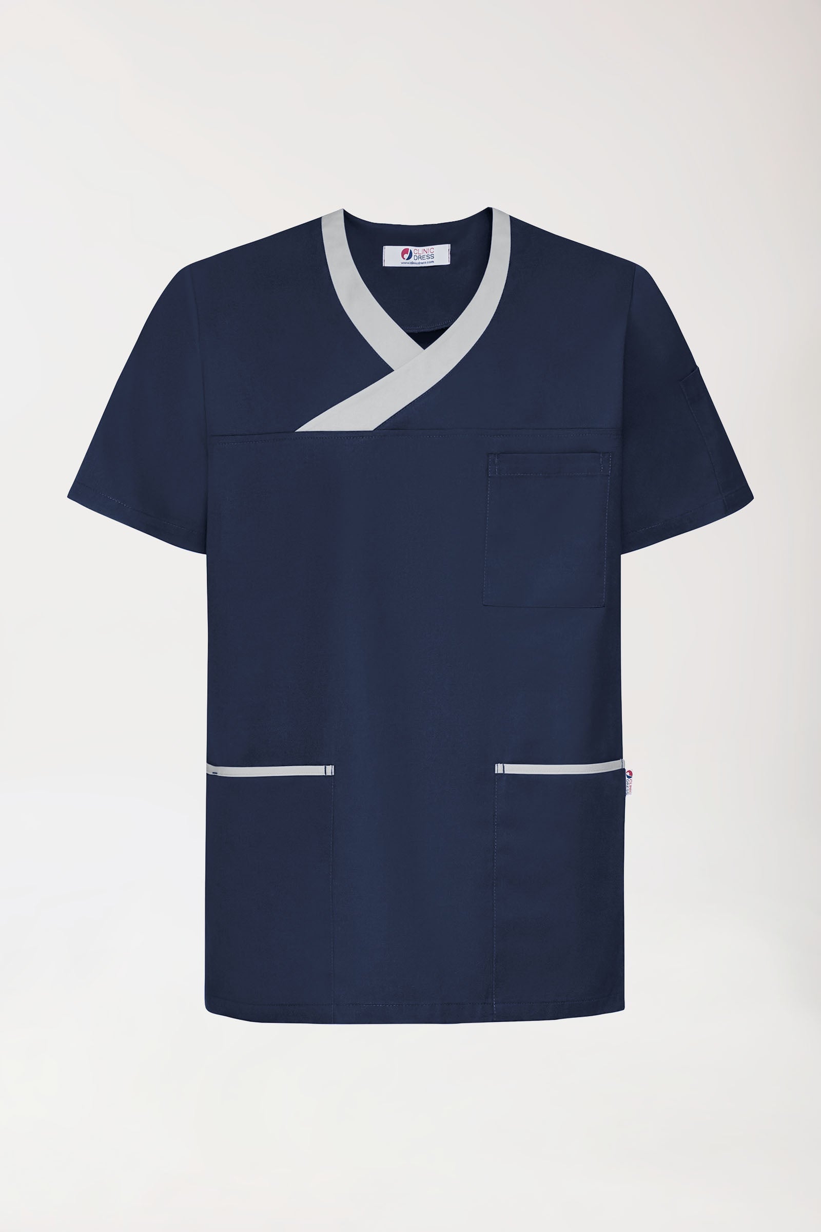 CORE Tunique Homme bleu navy/gris