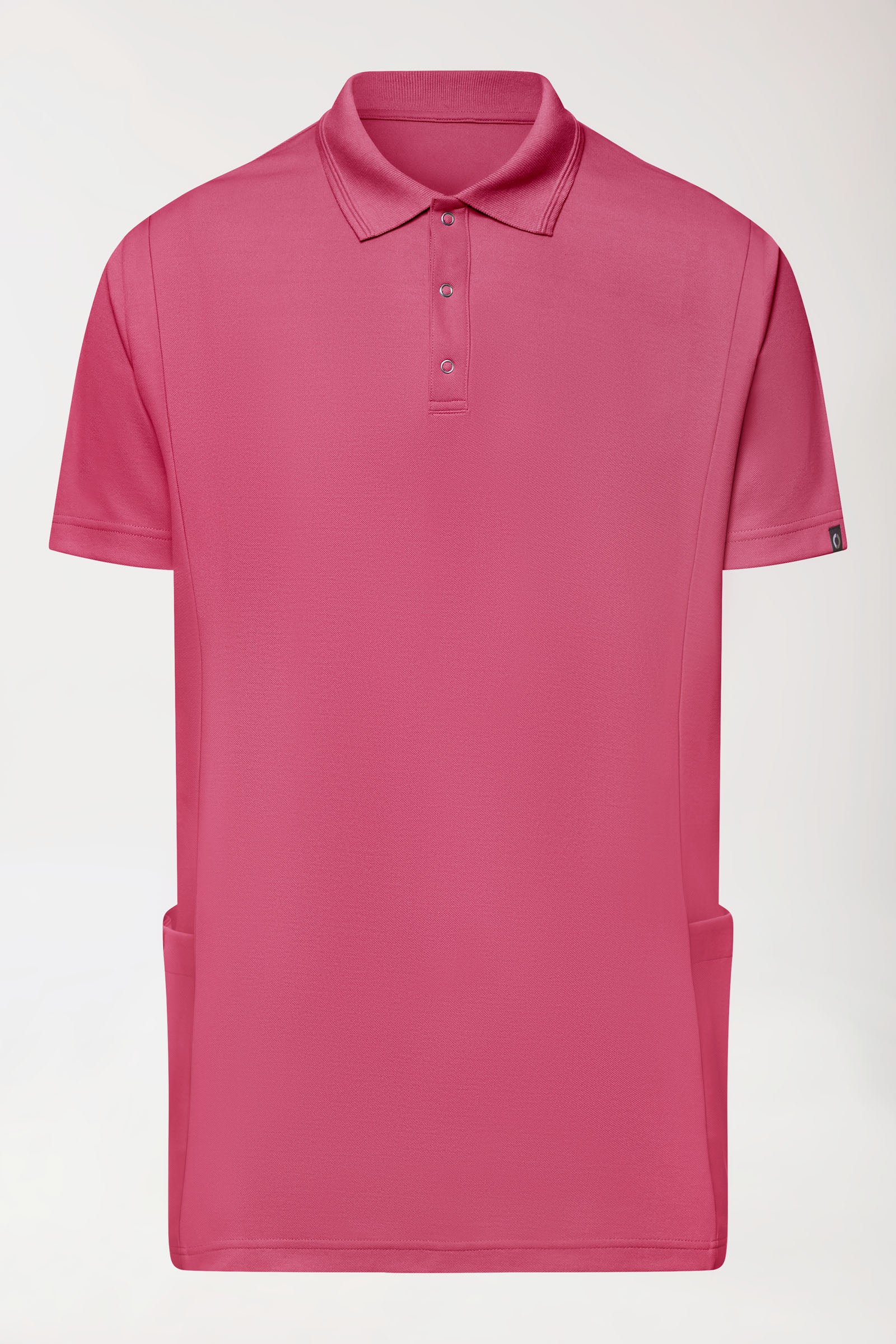 COMFY FLEX Tunique Stretch Homme - Col polo bois de rose