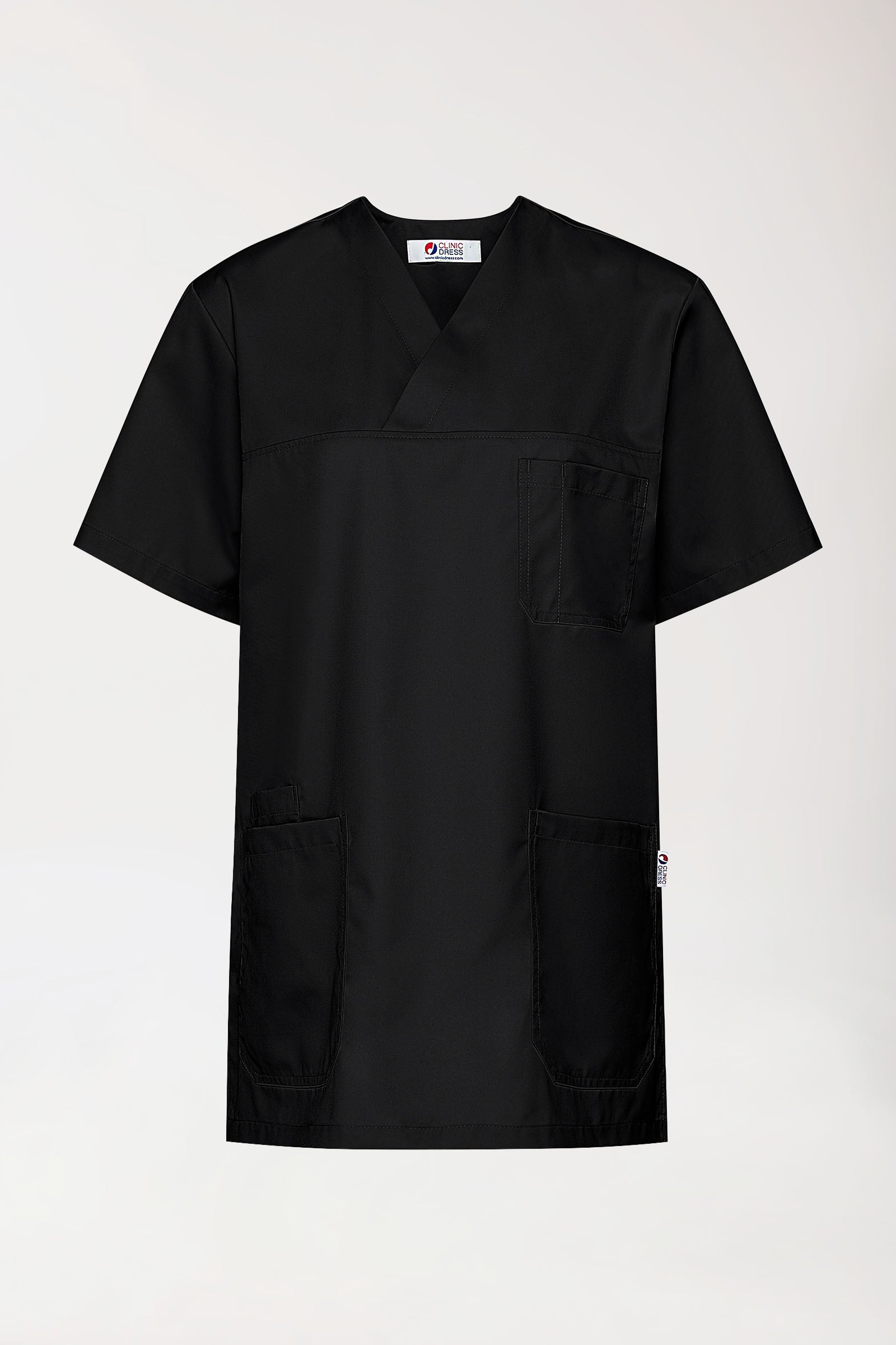 GREEN Tunique Homme - Col V noir