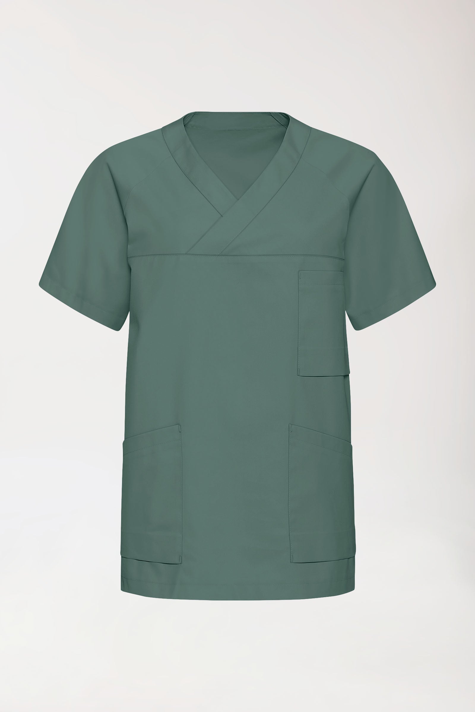 CORE Tunique Homme - Col V vert foncé