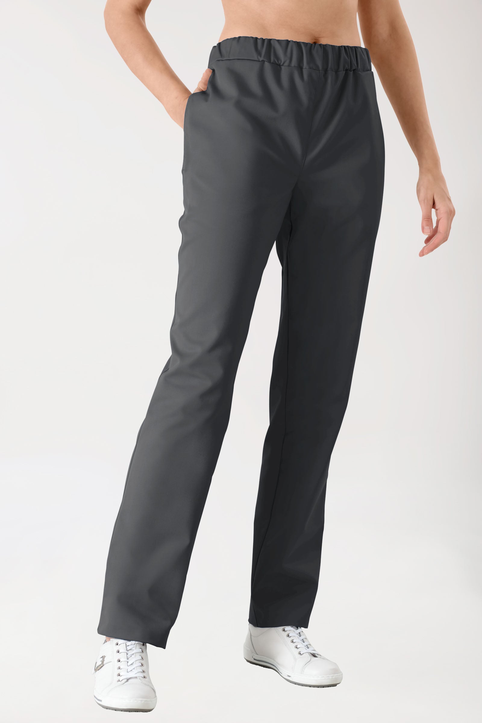 JUST STRONG Pantalon mixte - Ceinture élastiquée anthracite