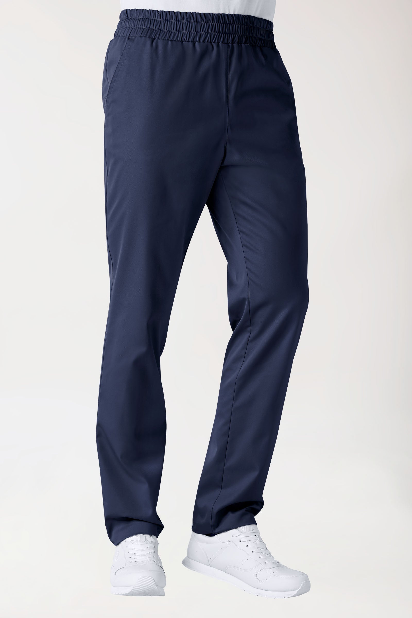 Pantalon mixte - Taille haute navy