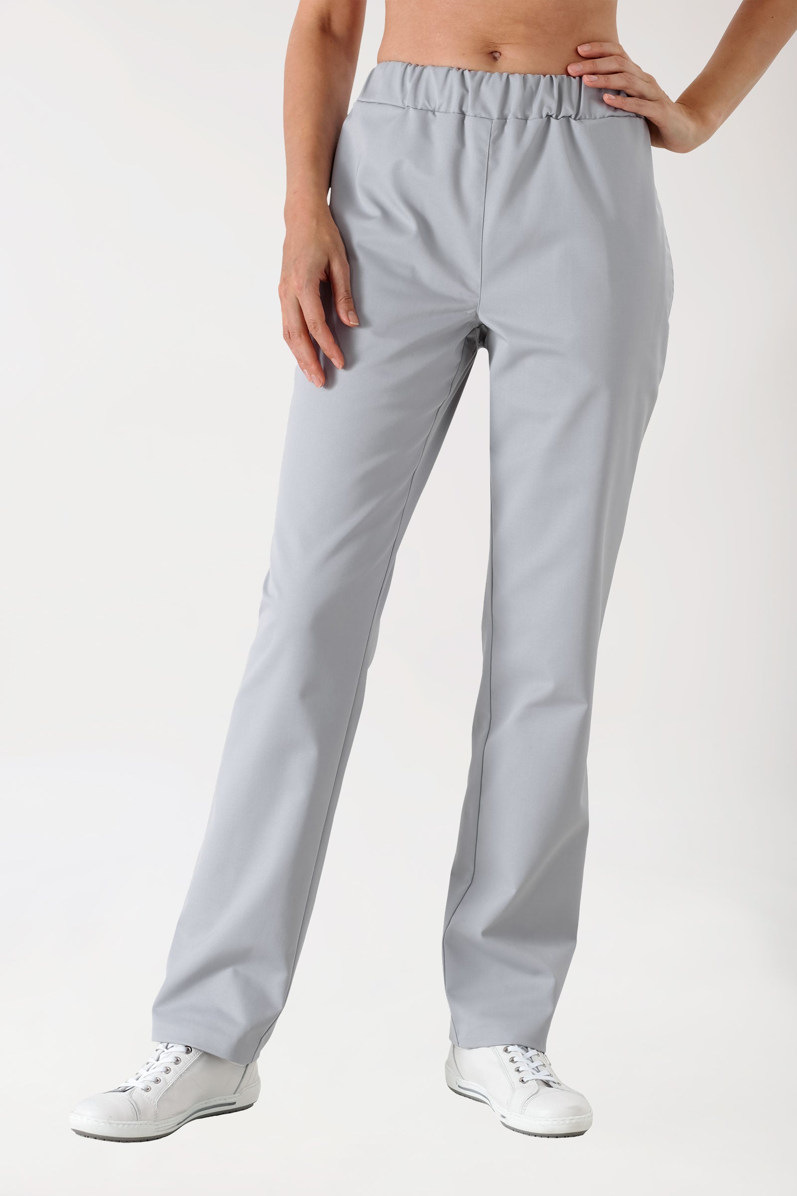 JUST STRONG Pantalon mixte - Poche côté - Ceinture élastiquée gris