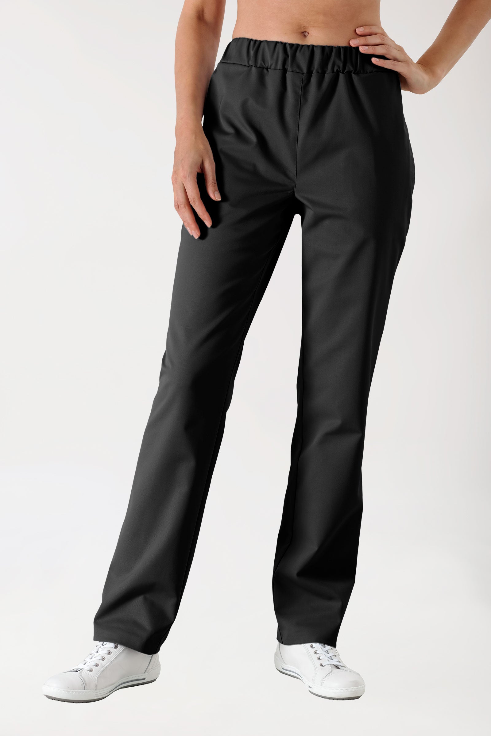 JUST STRONG Pantalon mixte - Ceinture élastiquée noir