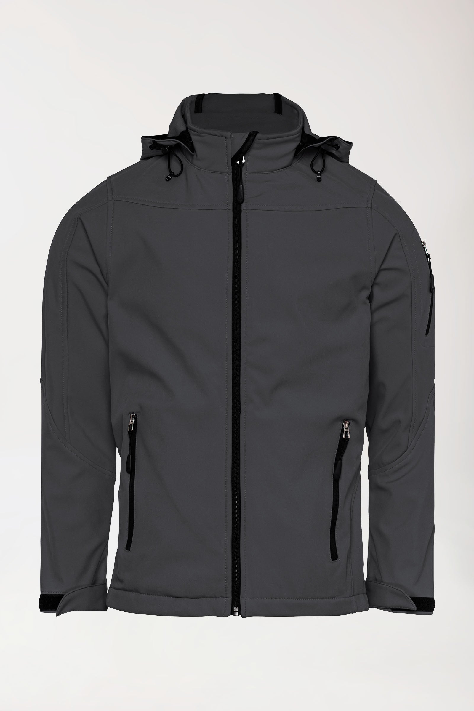 Softshell Veste mixte - à capuche gris minerai