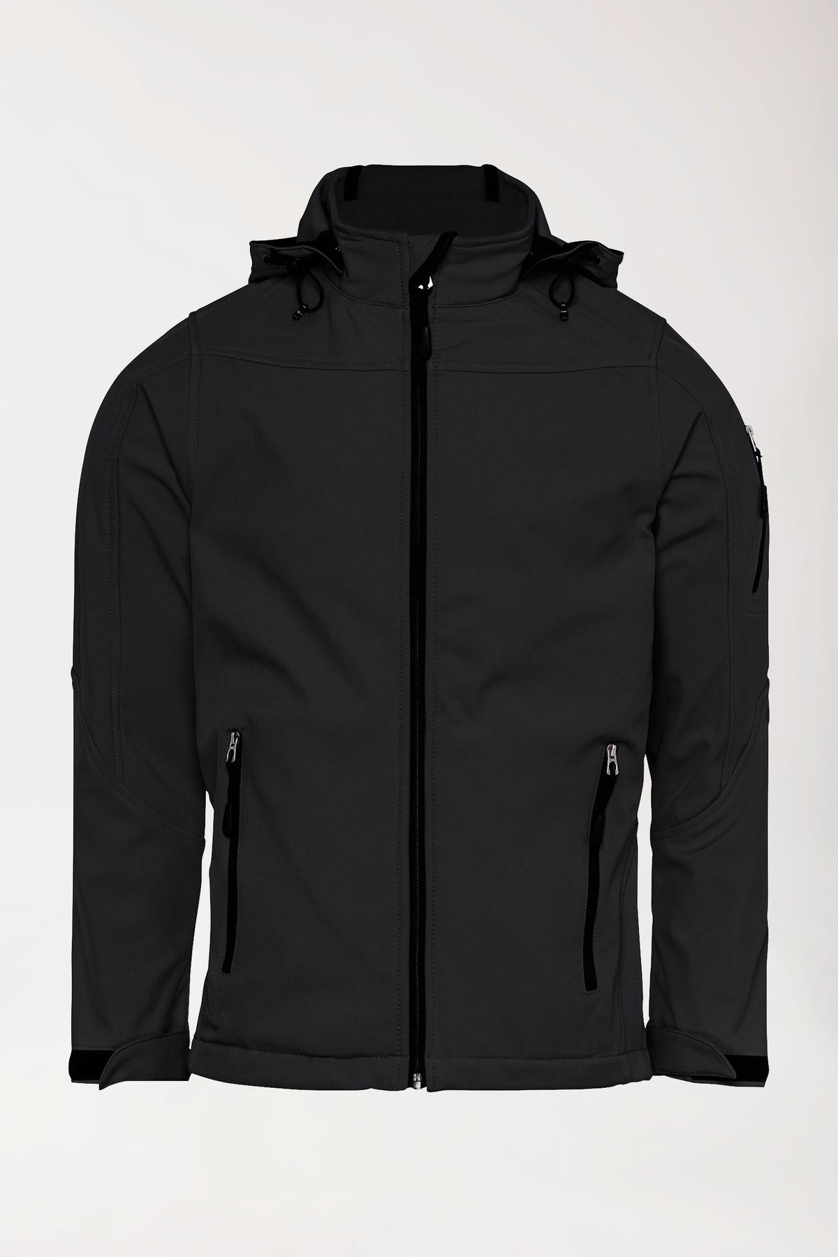 Softshell Veste mixte - à capuche noir