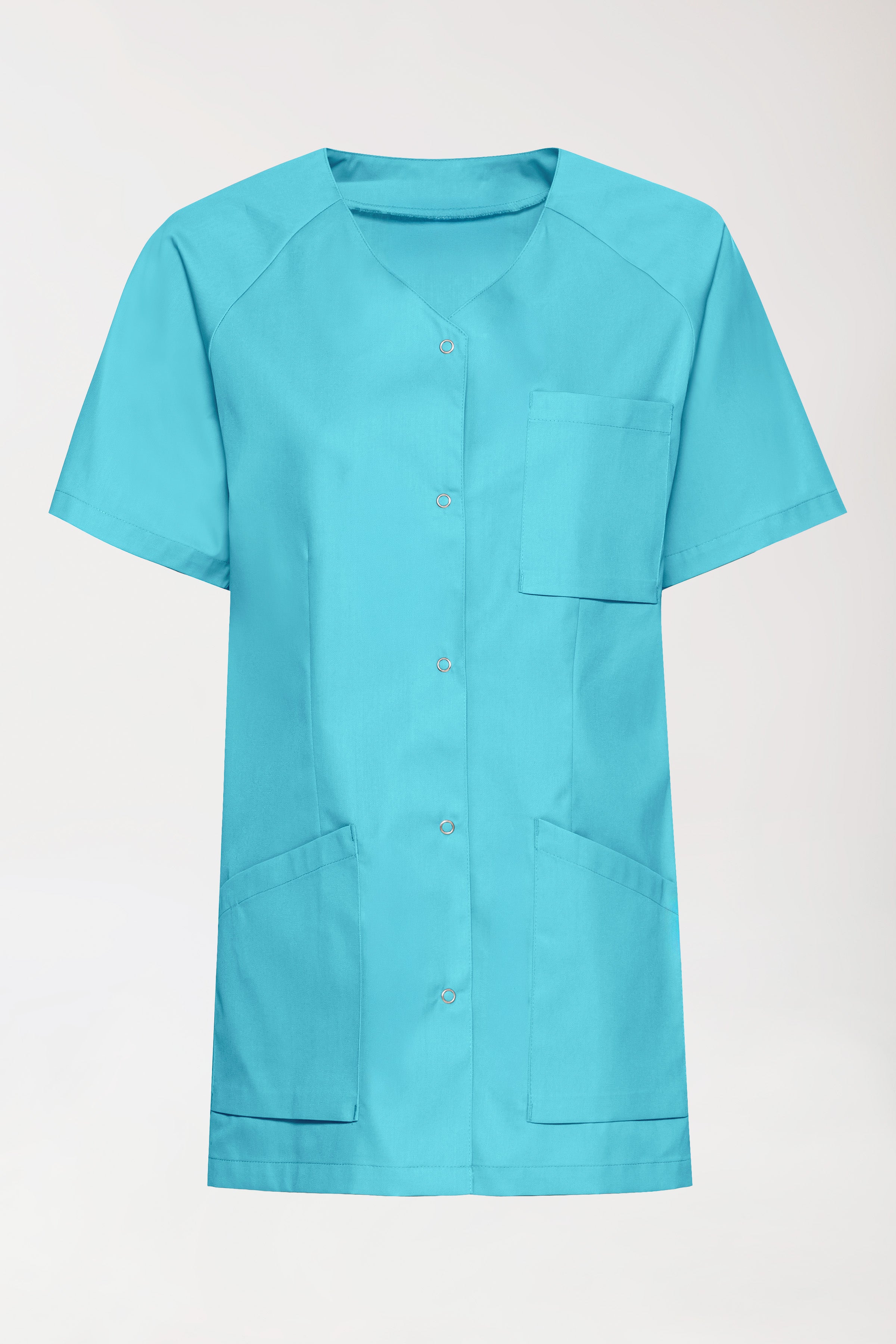 Blouse Femme - patte pressions curaçao, Vue de face