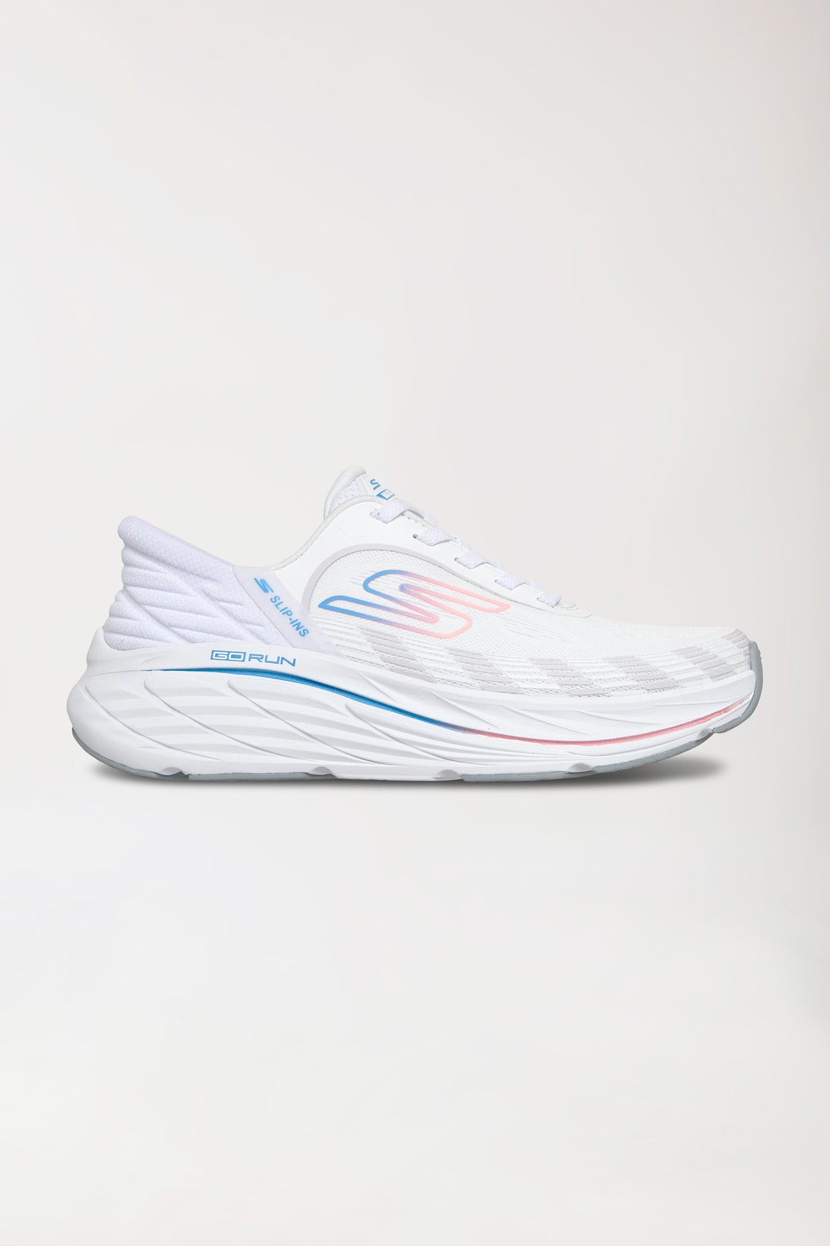 Sneakers Femme blanc/rose, Vue de face