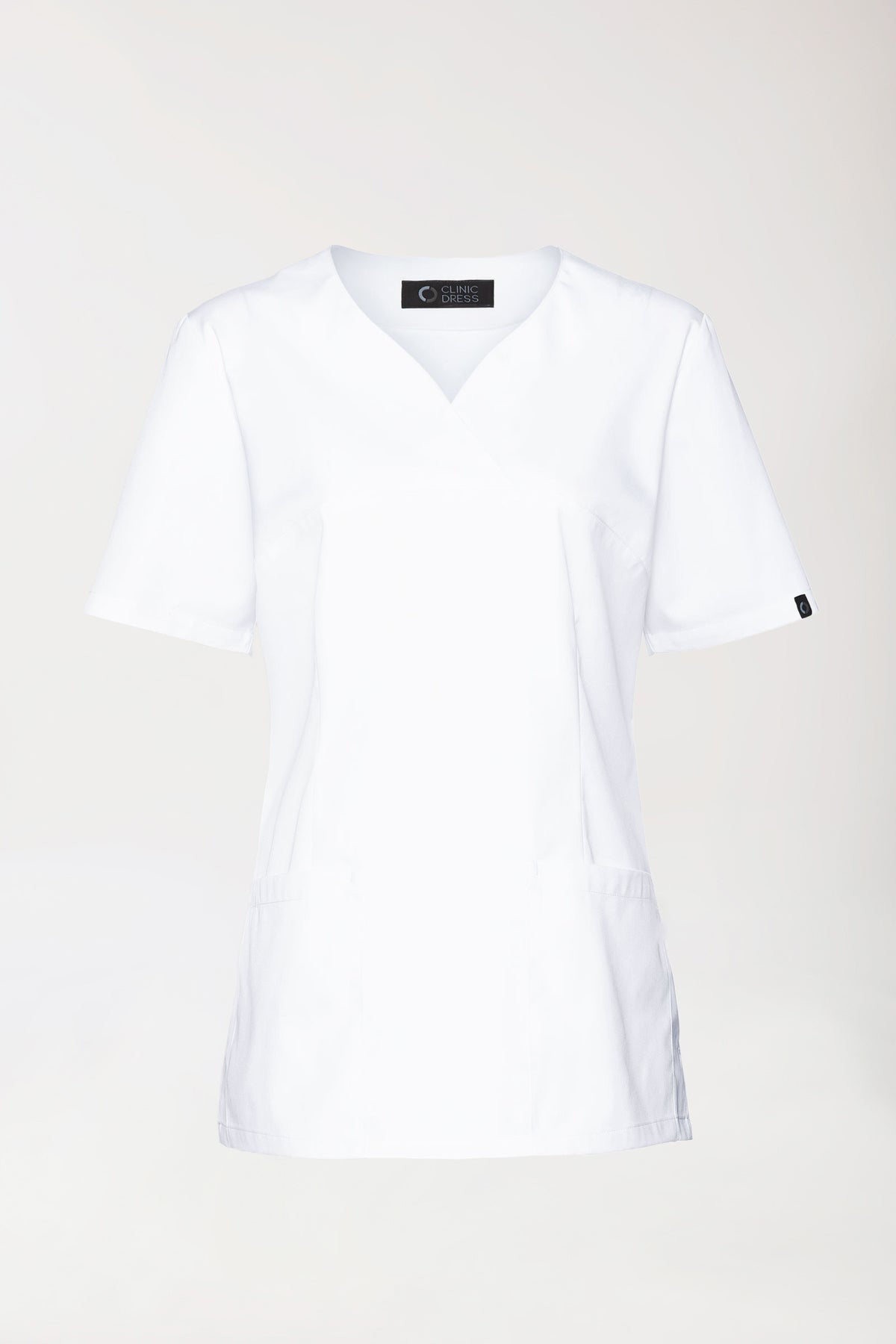 CORE Tunique Femme - Décolleté Cœur blanc, Vue de face