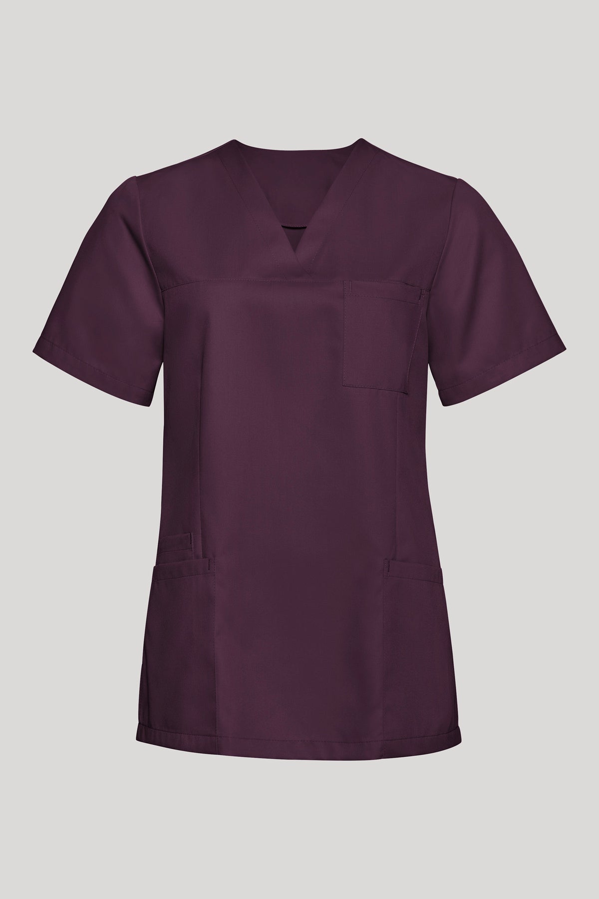 TENCEL™ Tunique Femme - Décolleté V mûre, Vue de face