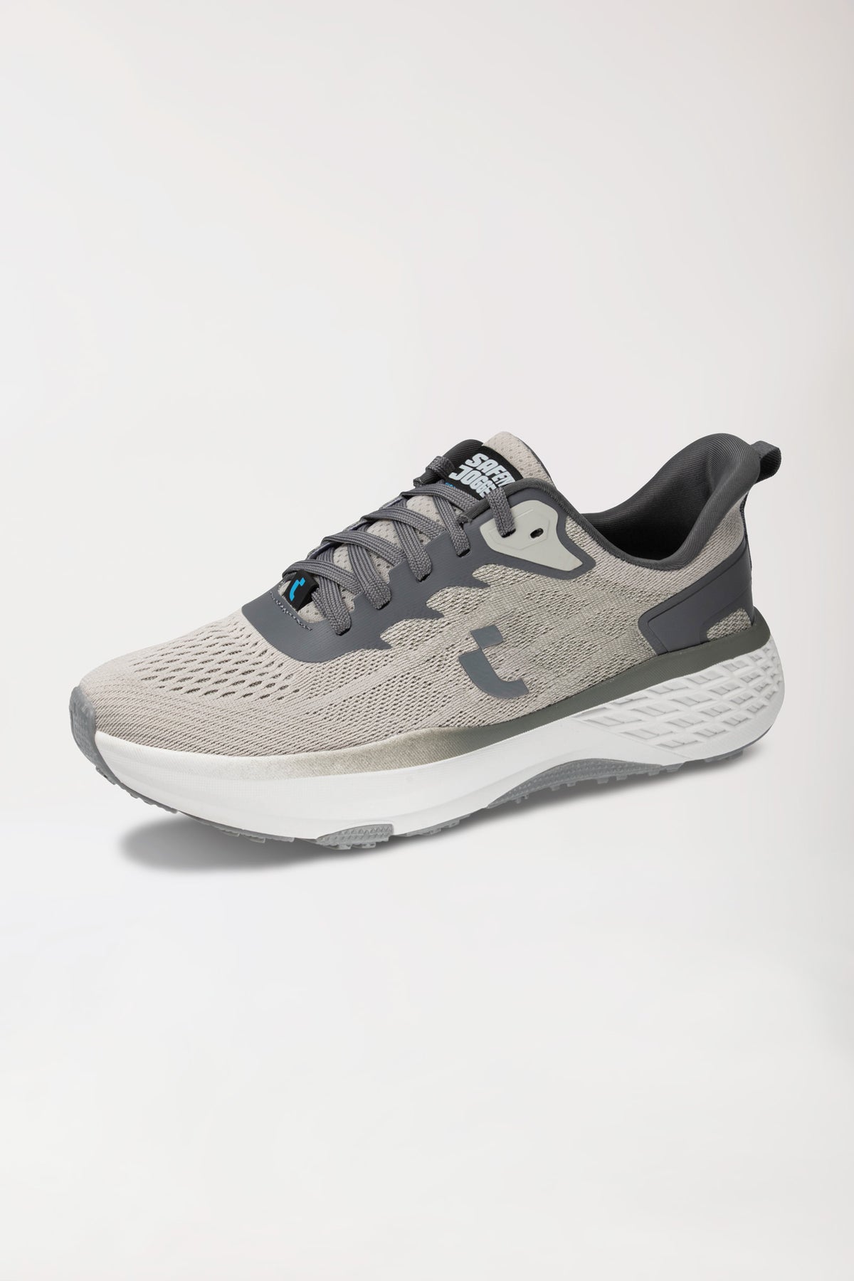 Chaussures professionnelles mixtes gris, Vue de face