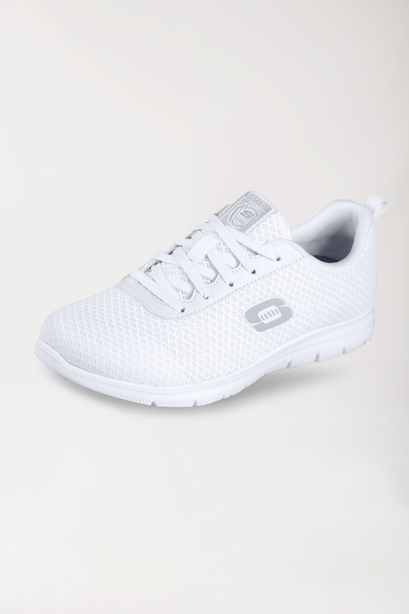 Sneakers Femme-SKECHERS-blanc