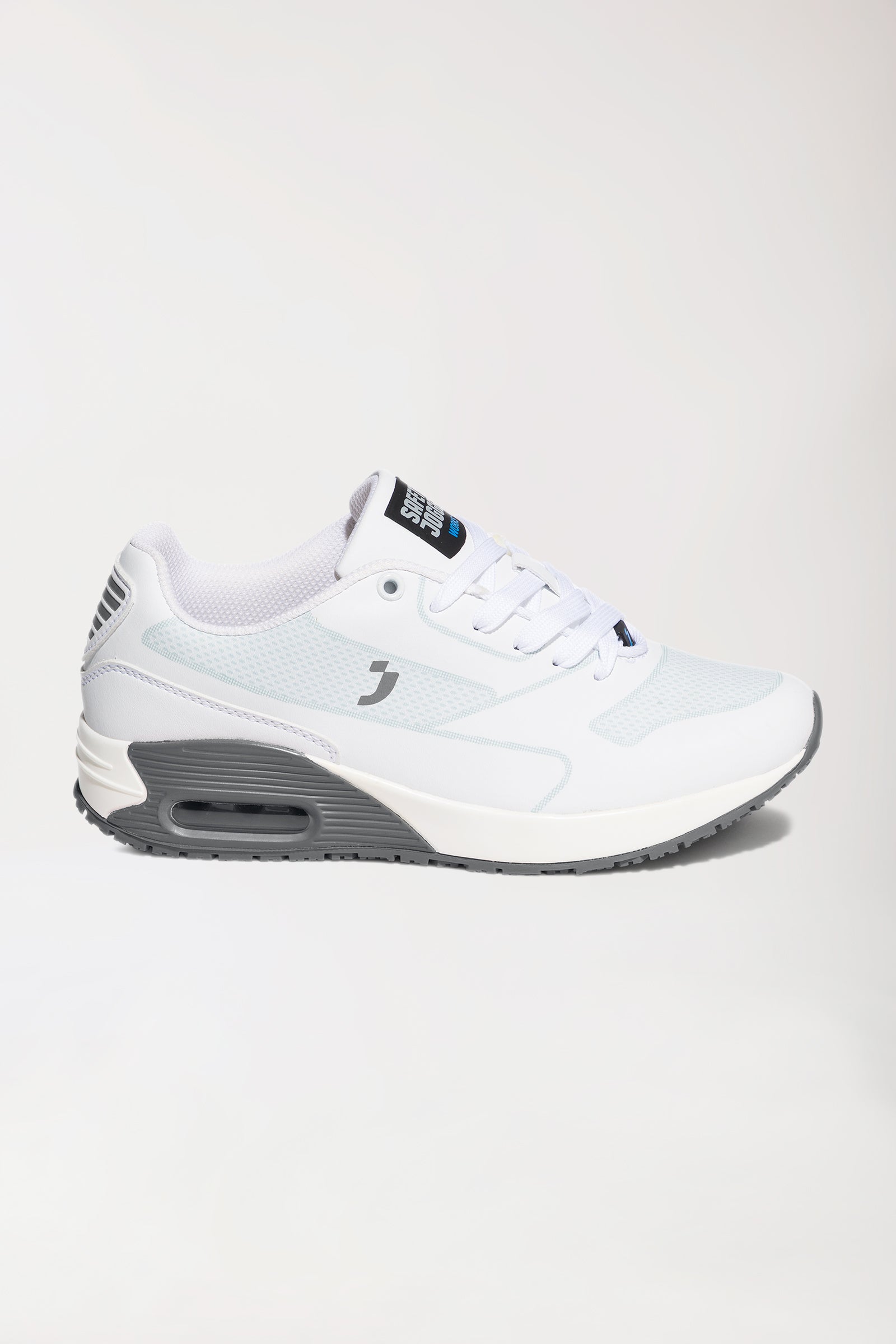 Chaussures professionnelles Femme blanc/gris, Vue de face