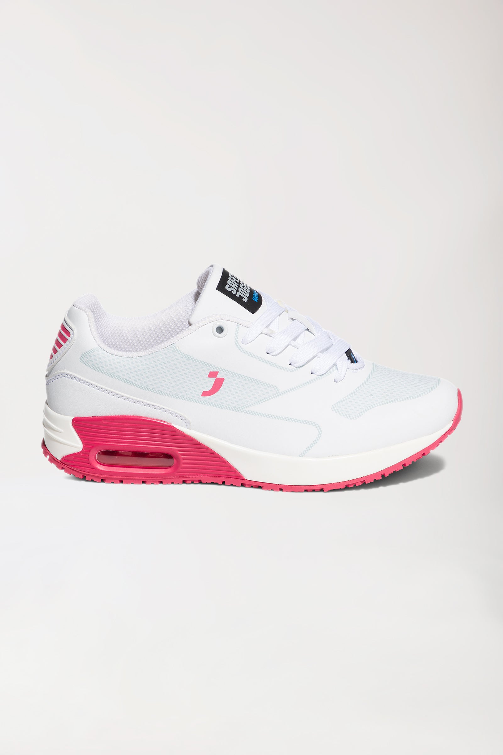 Chaussures professionnelles Femme blanc/lipstick, Vue de face