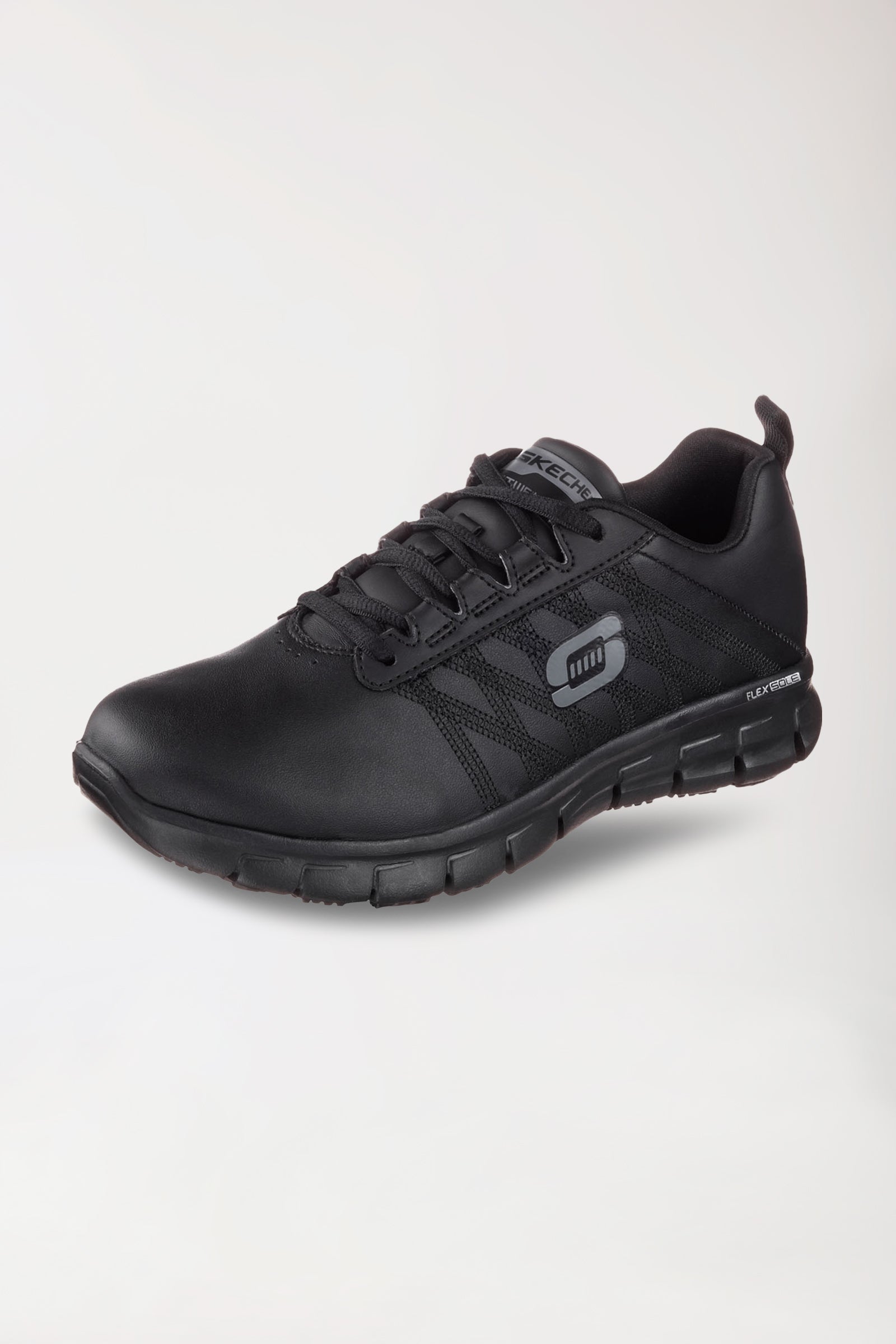 Chaussures professionnelles Femme-SKECHERS-noir