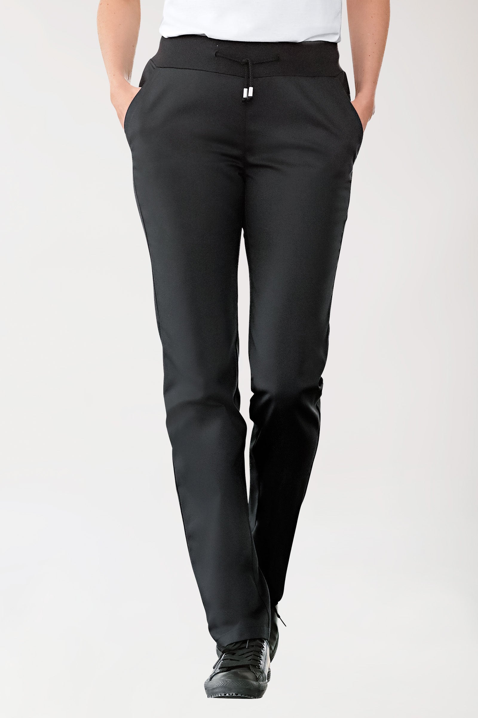 Pantalon femme Strickbund noir