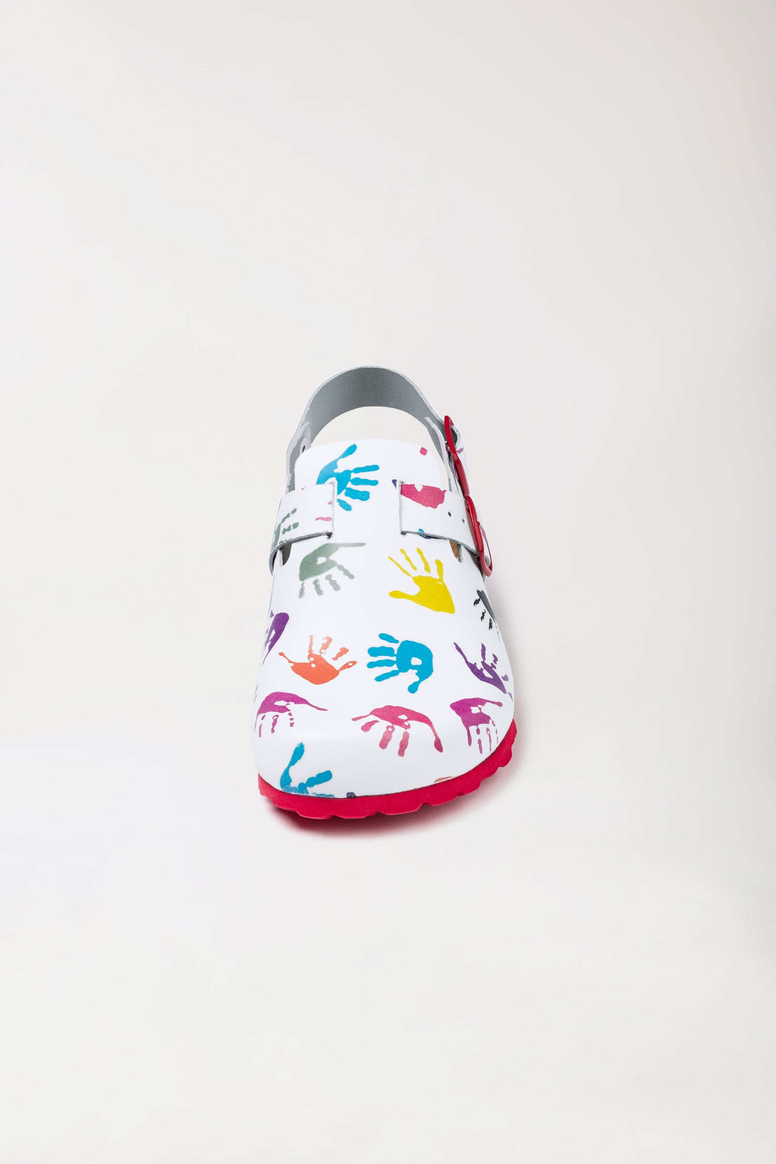 Sabots Femme blanc/multicolore