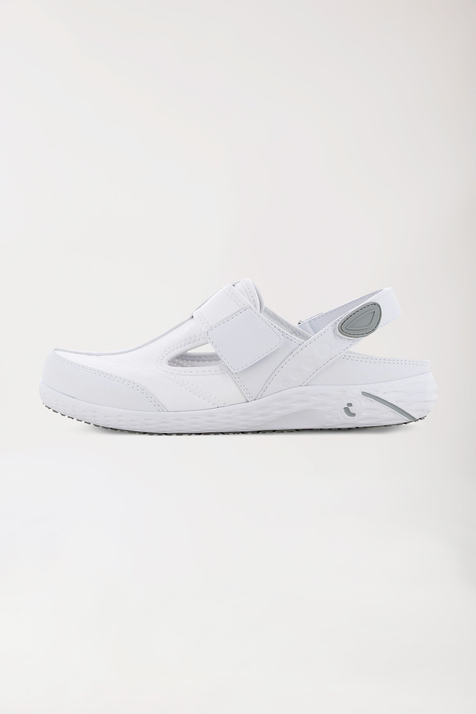 Sabots professionnels Femme blanc, Vue de face