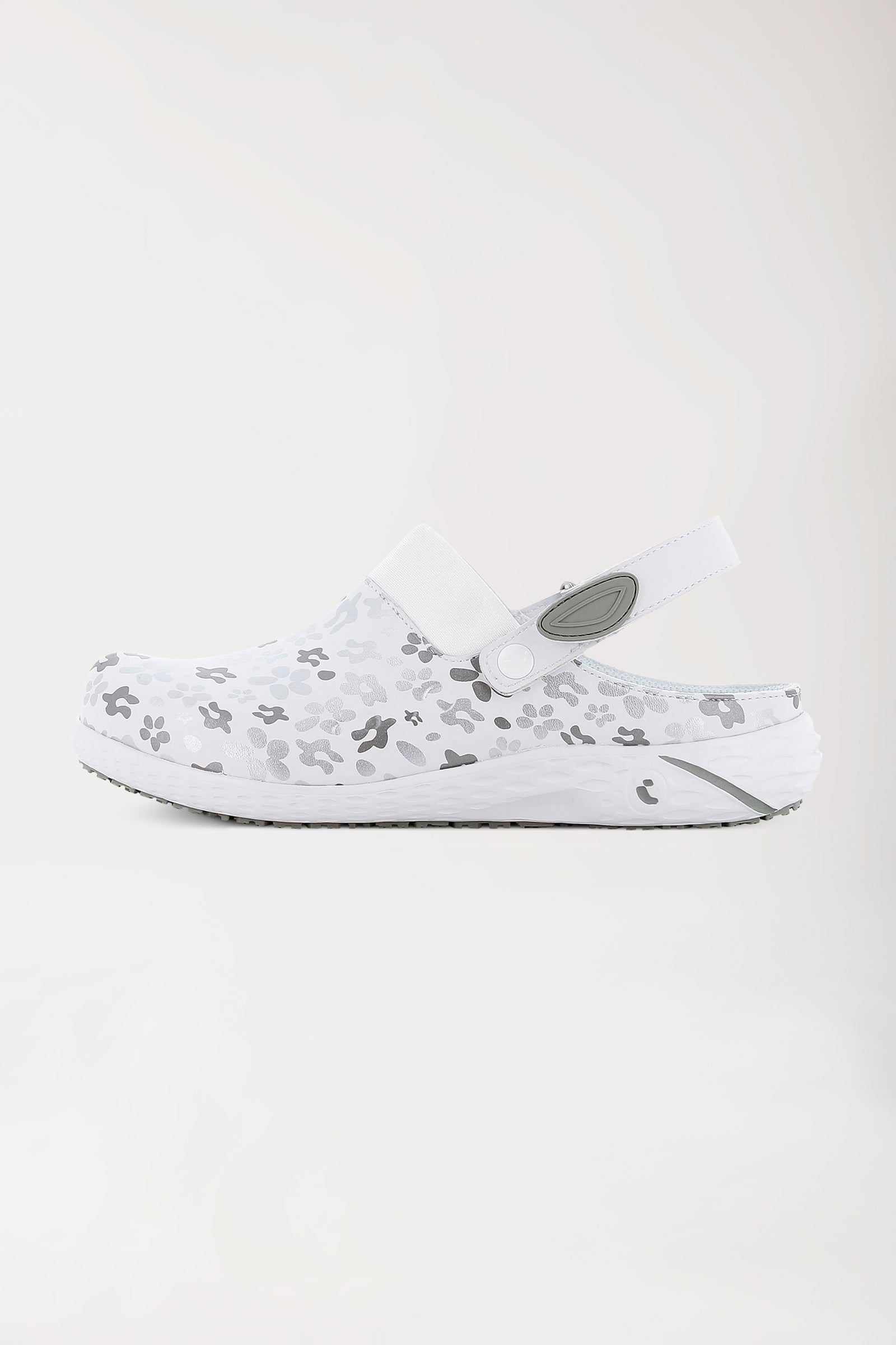 Sabots professionnels Femme blanc/gris