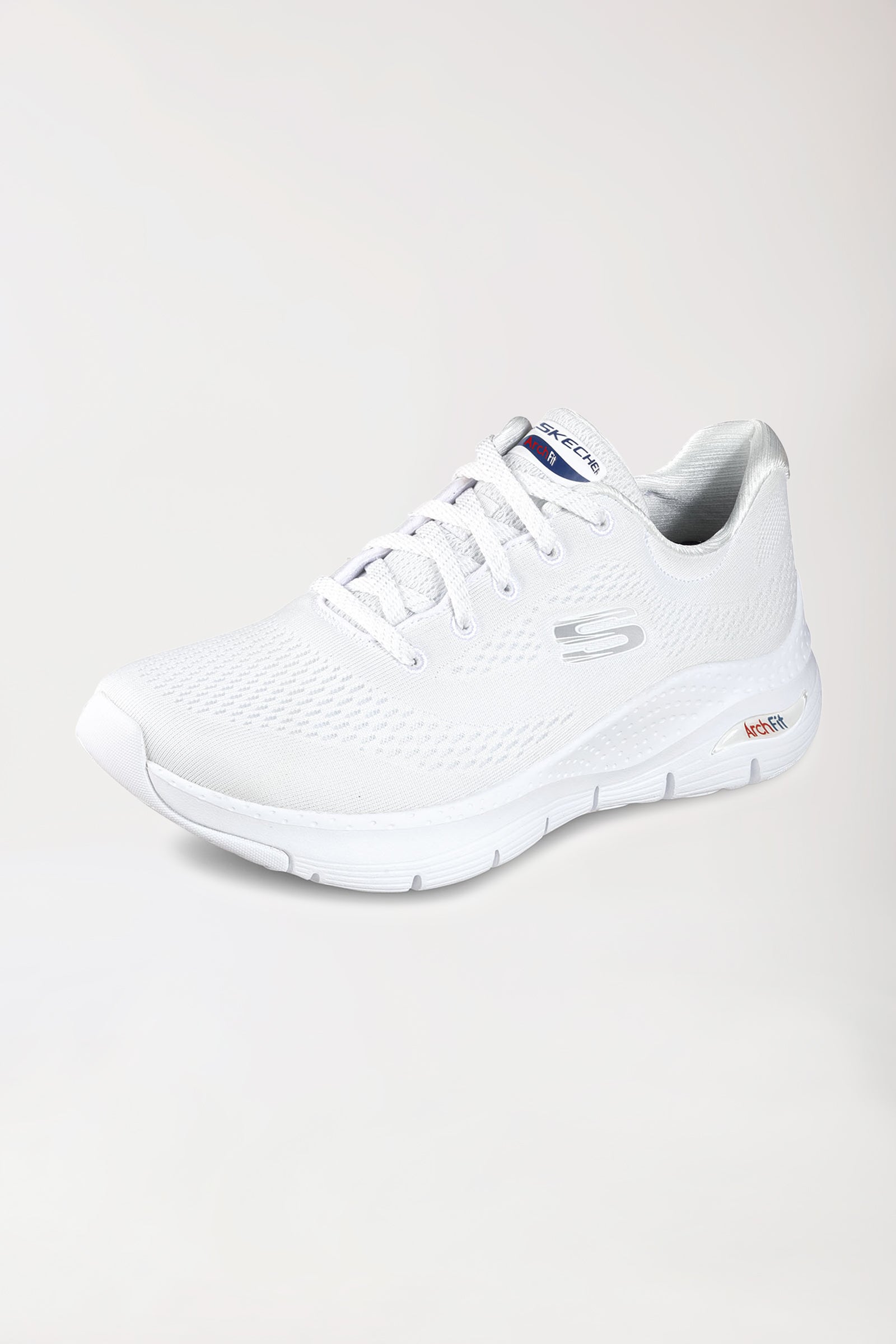 Sneakers Femme-SKECHERS-Arch Fit-blanc