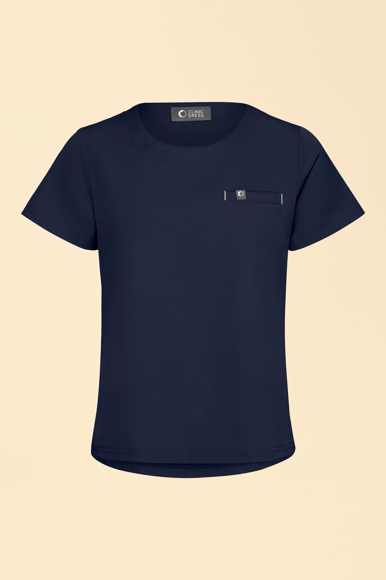 KAERE T-shirt Femme - Encoloure ronde navy, Vue de face