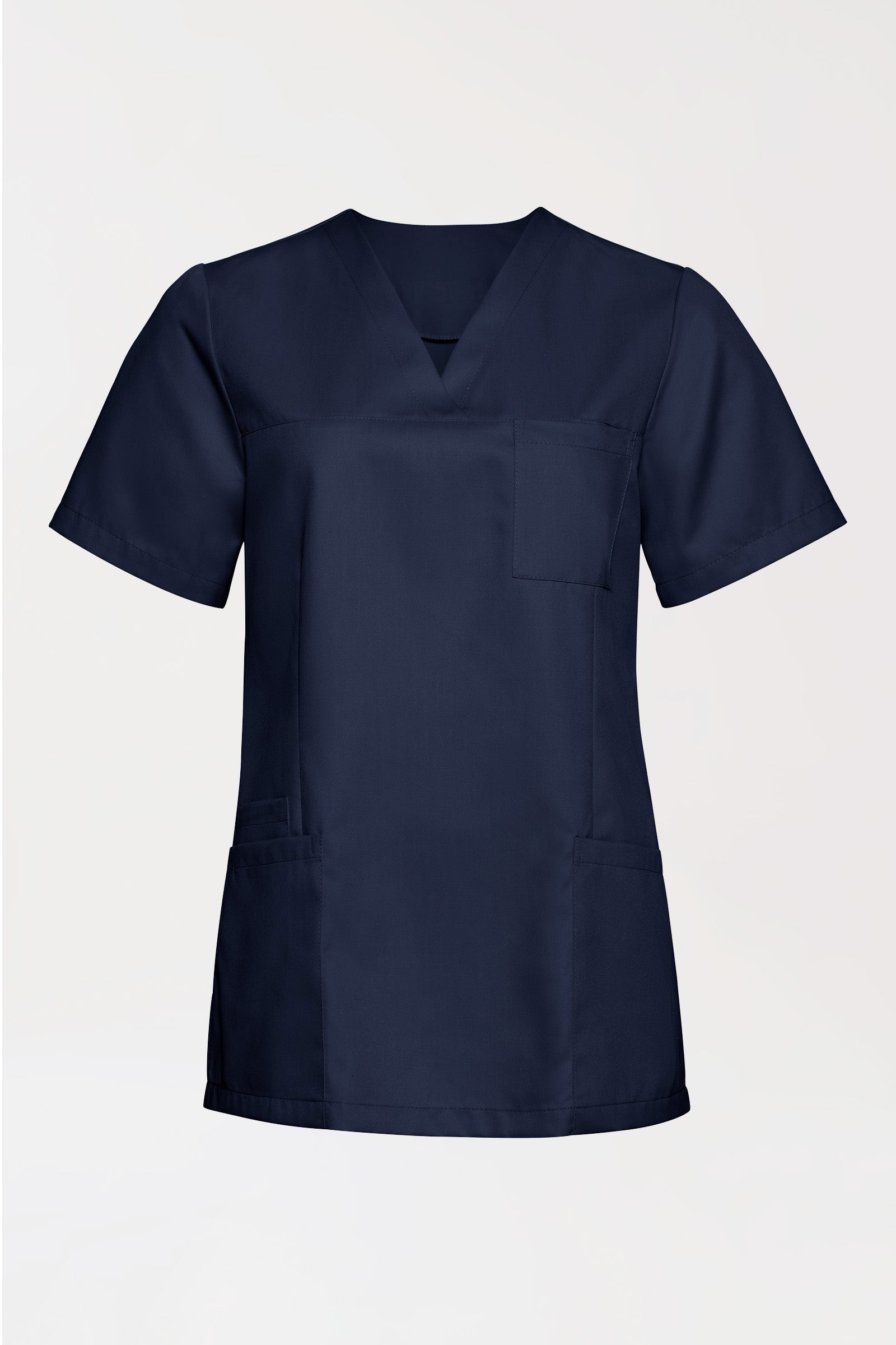 TENCEL™ Tunique Femme - Décolleté V navy, Vue de face