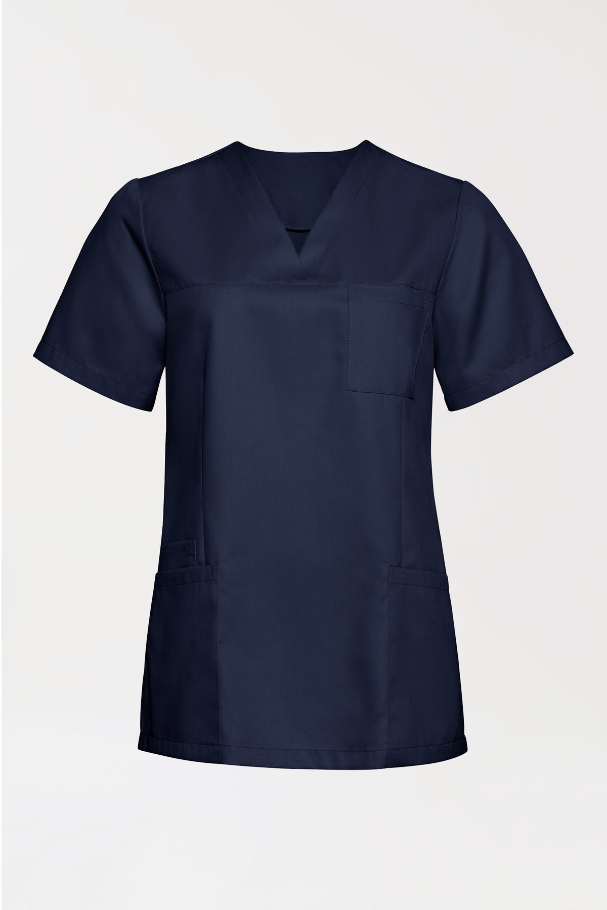 TENCEL™ Tunique Femme - Décolleté V navy, Vue de face