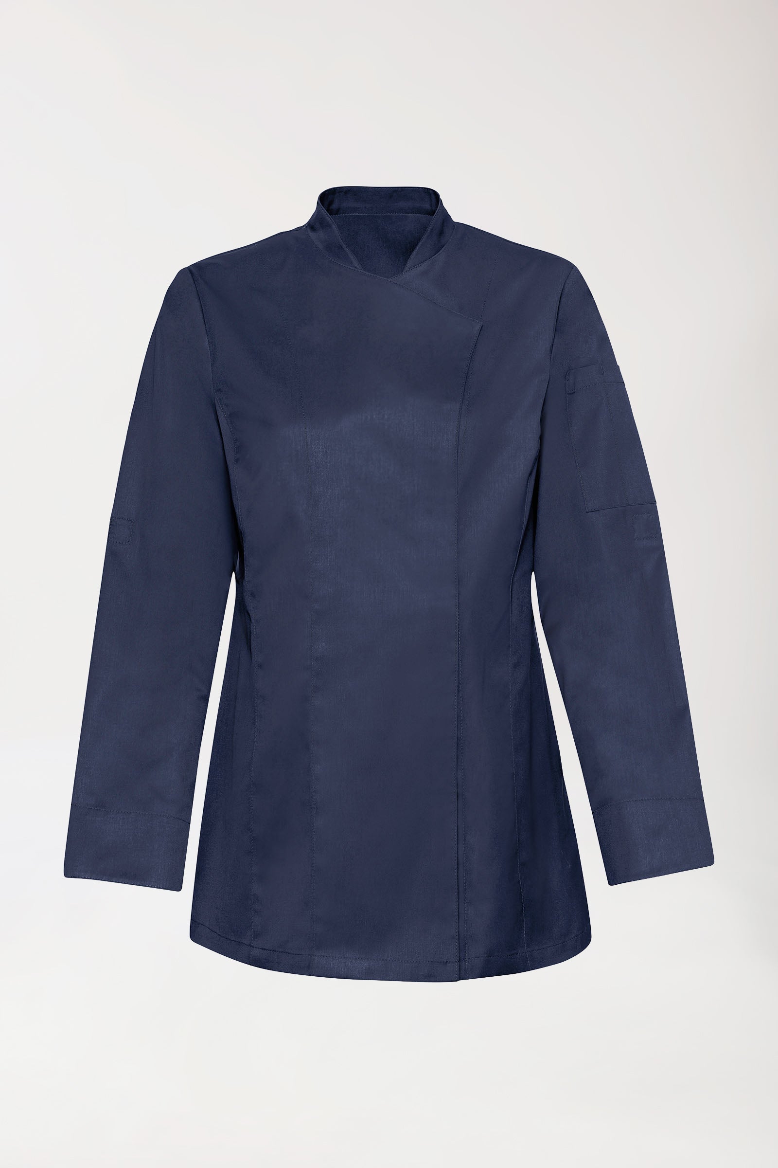 Gastro Veste de cuisine Femme - Manche longue bleu navy