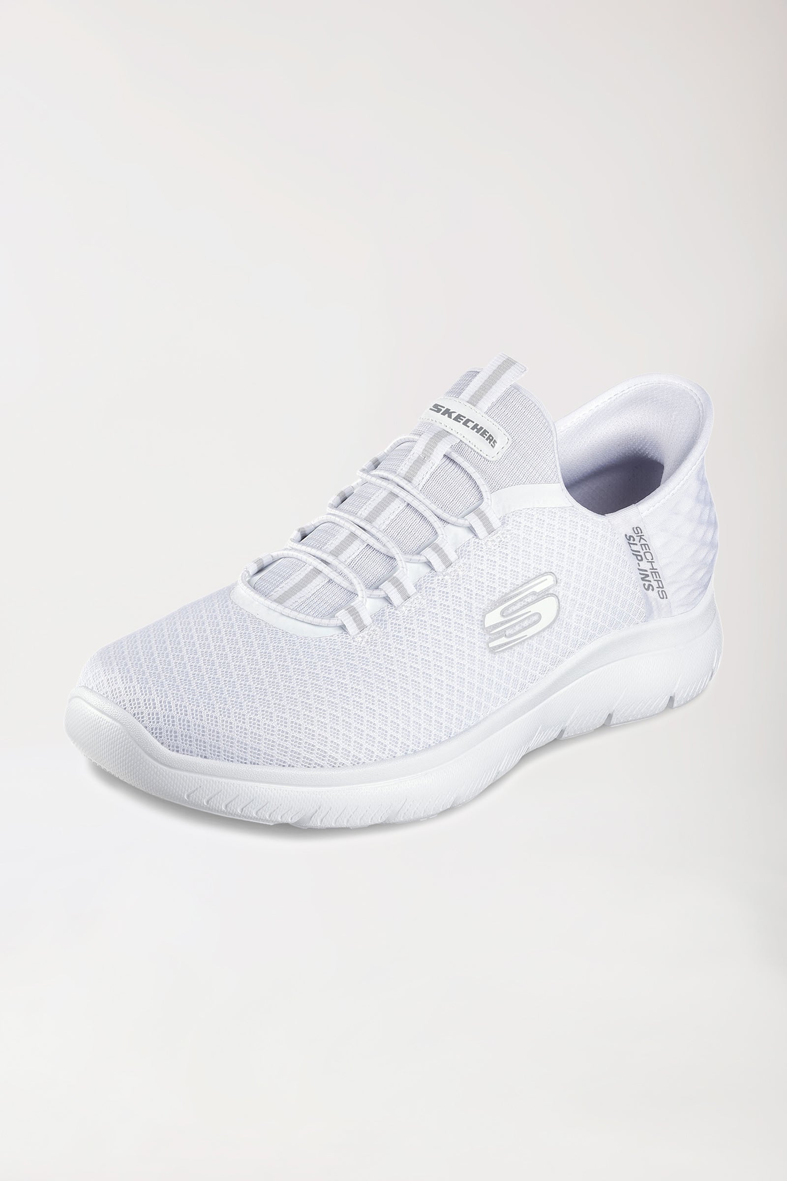 Sneakers Homme-SKECHERS Slip-ins-blanc, Vue de face