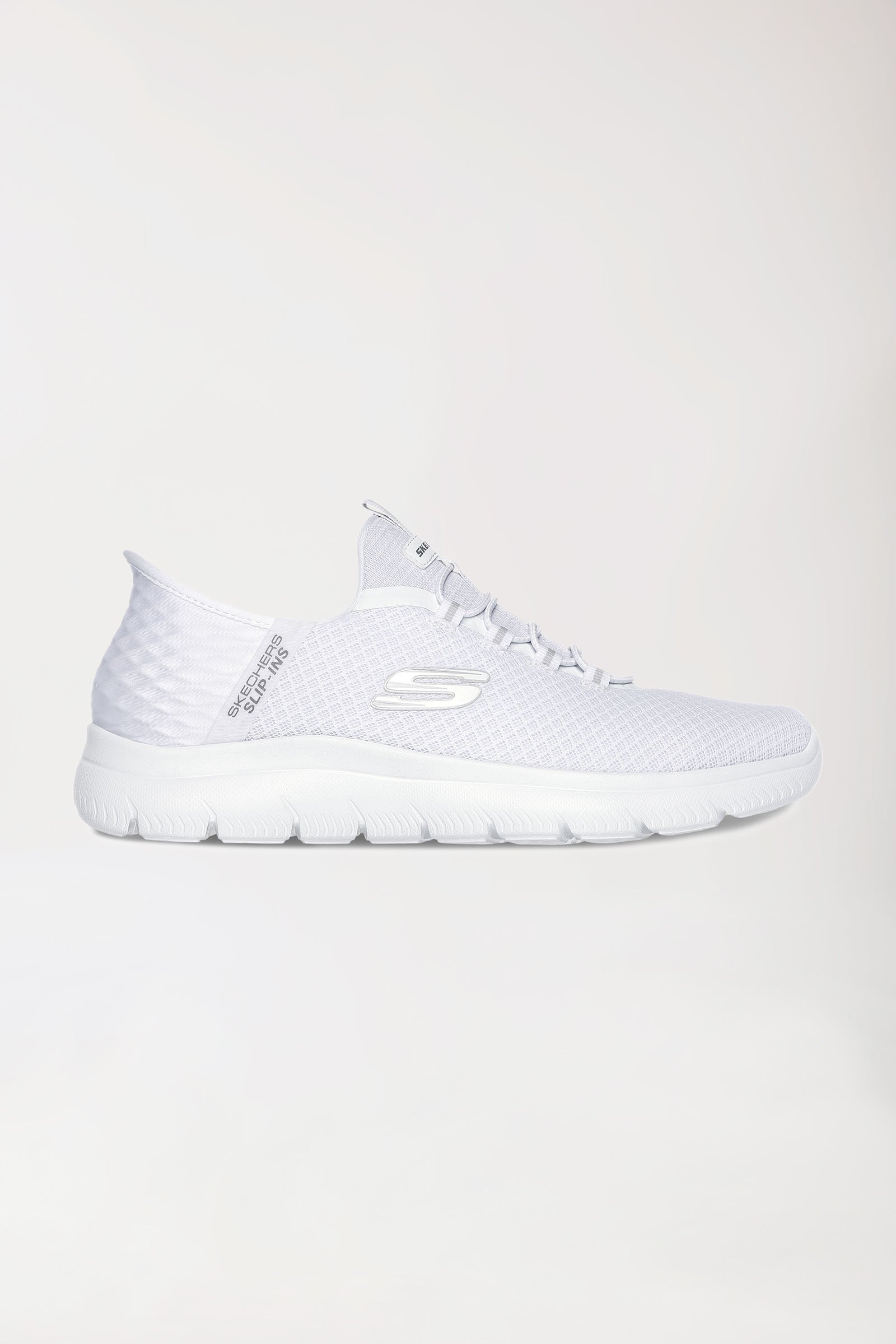 Sneakers Homme-SKECHERS Slip-ins-blanc, Vue de face