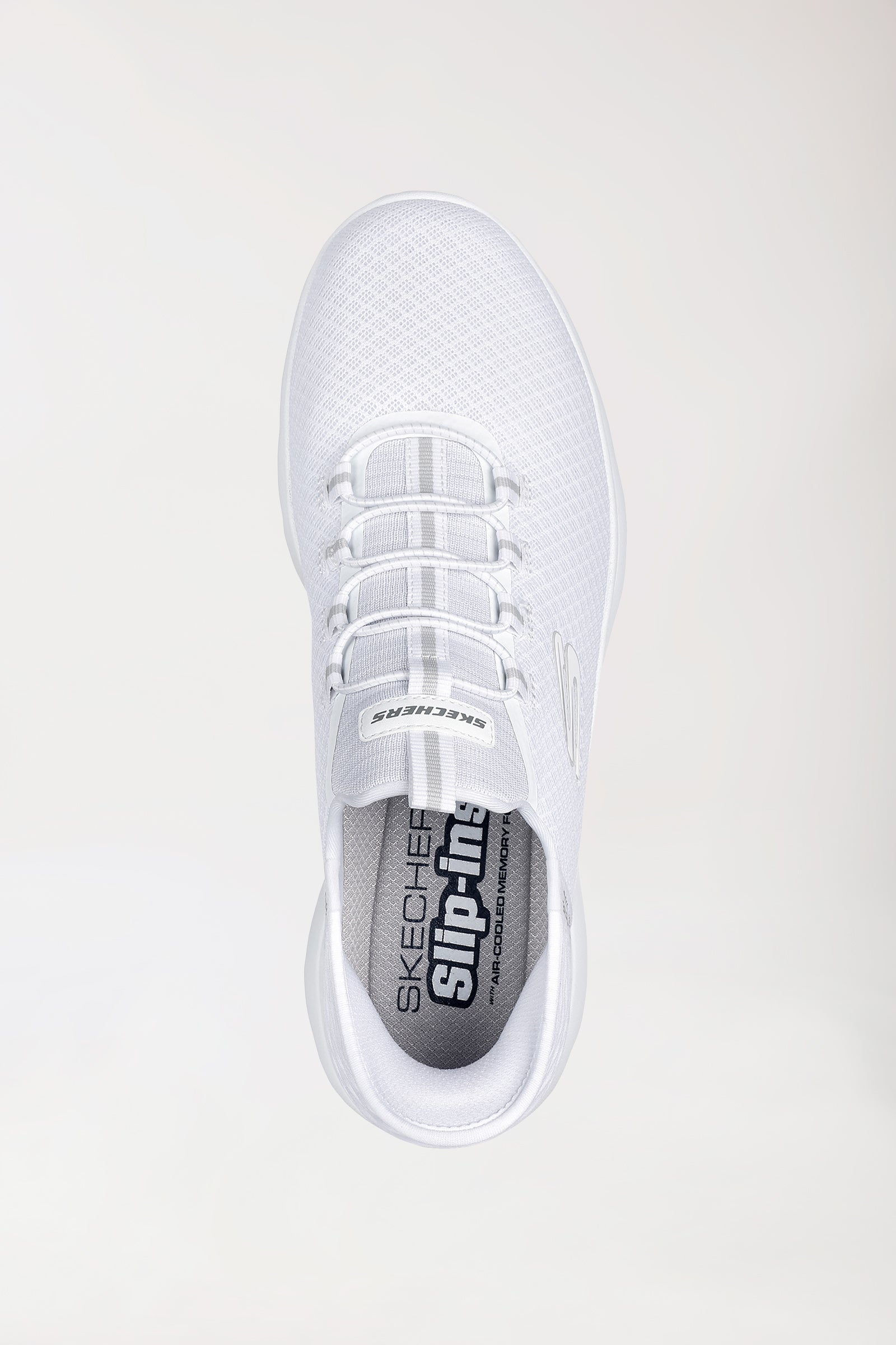 Sneakers Homme-SKECHERS Slip-ins-blanc, Vue de face
