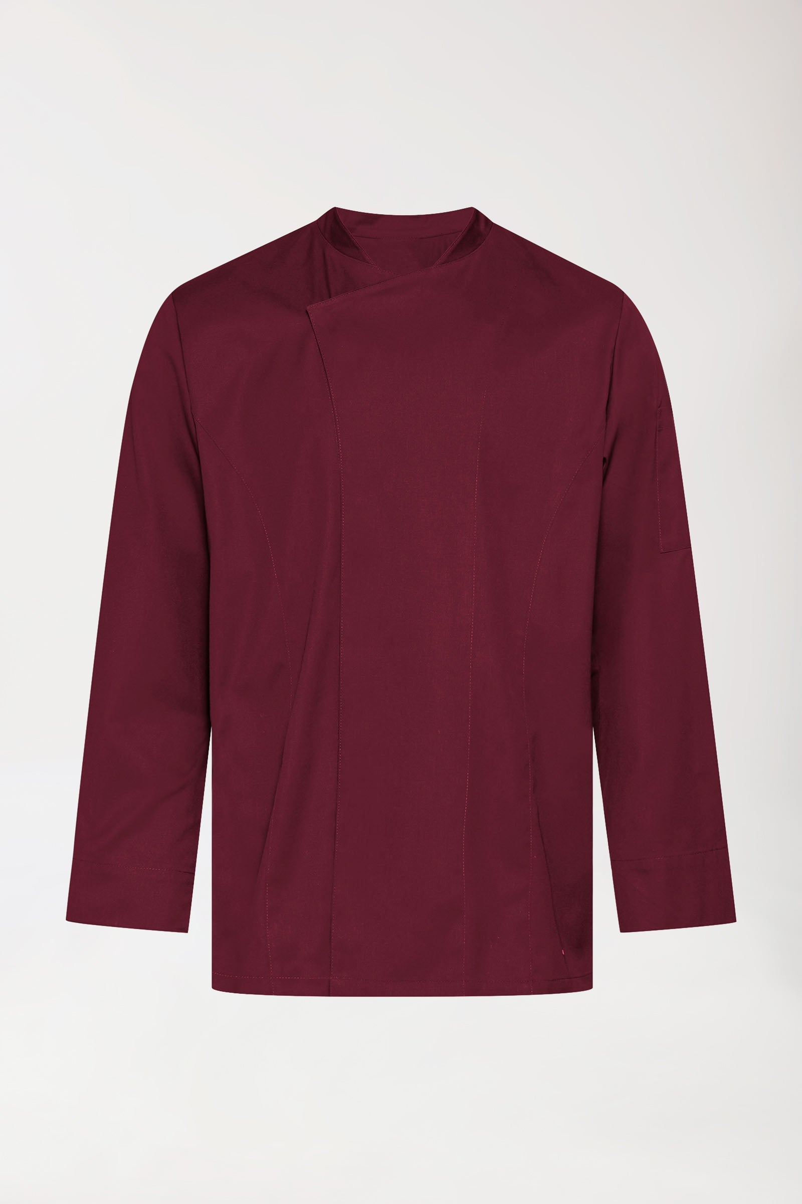 Gastro Veste de cuisine Homme - Manche longue bordeaux