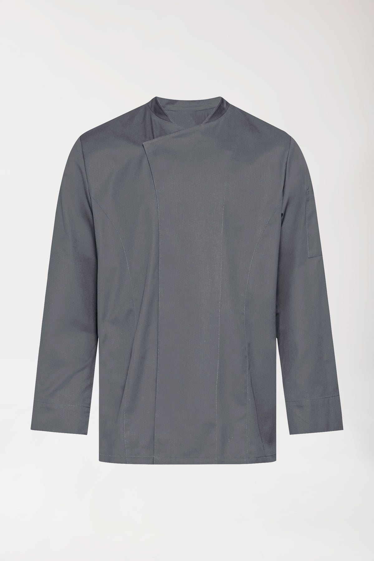 Gastro Veste de cuisine Homme - Manche longue gris granit