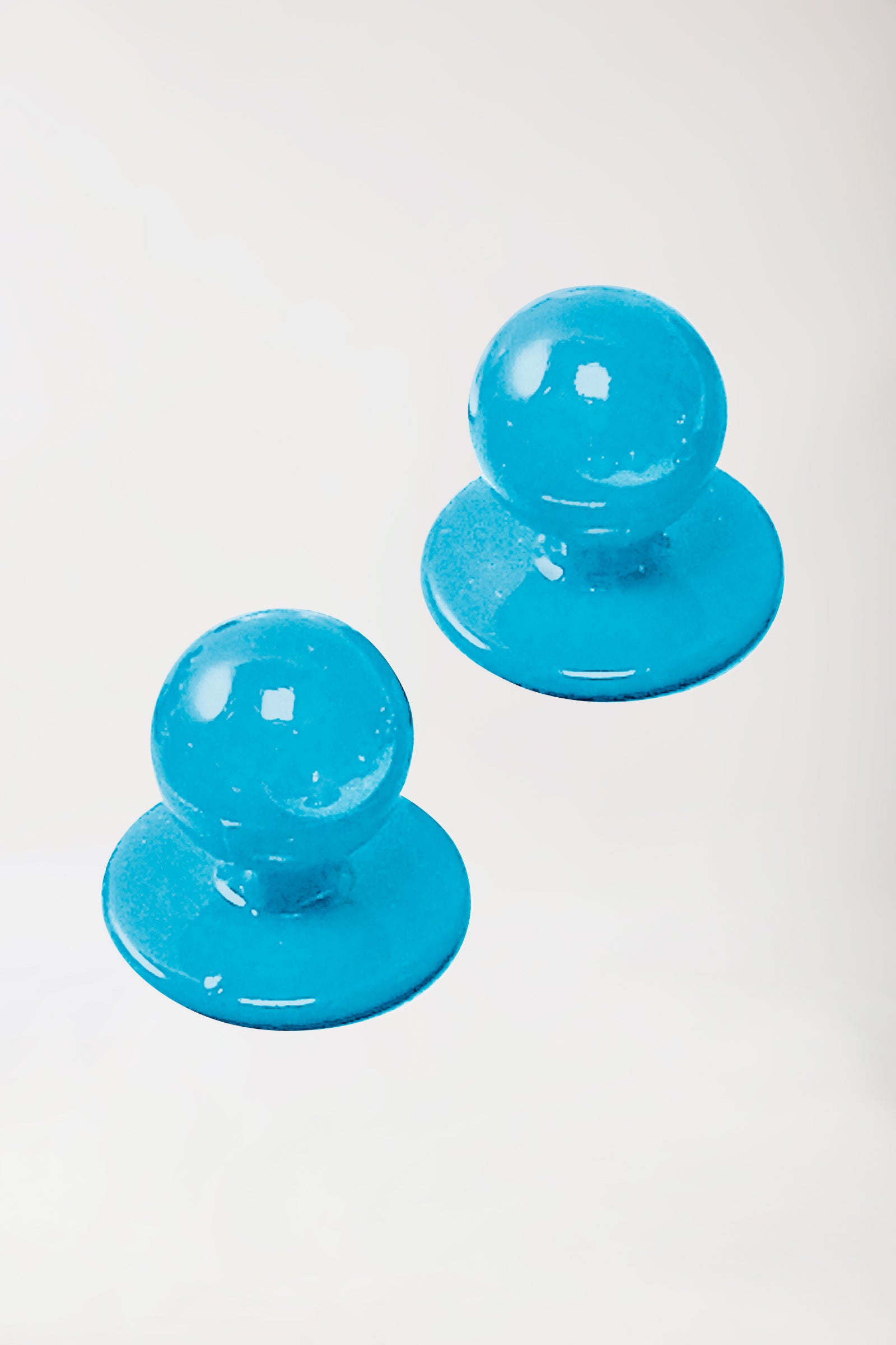Gastro Boutons boules mixtes - 12 pièces turquoise
