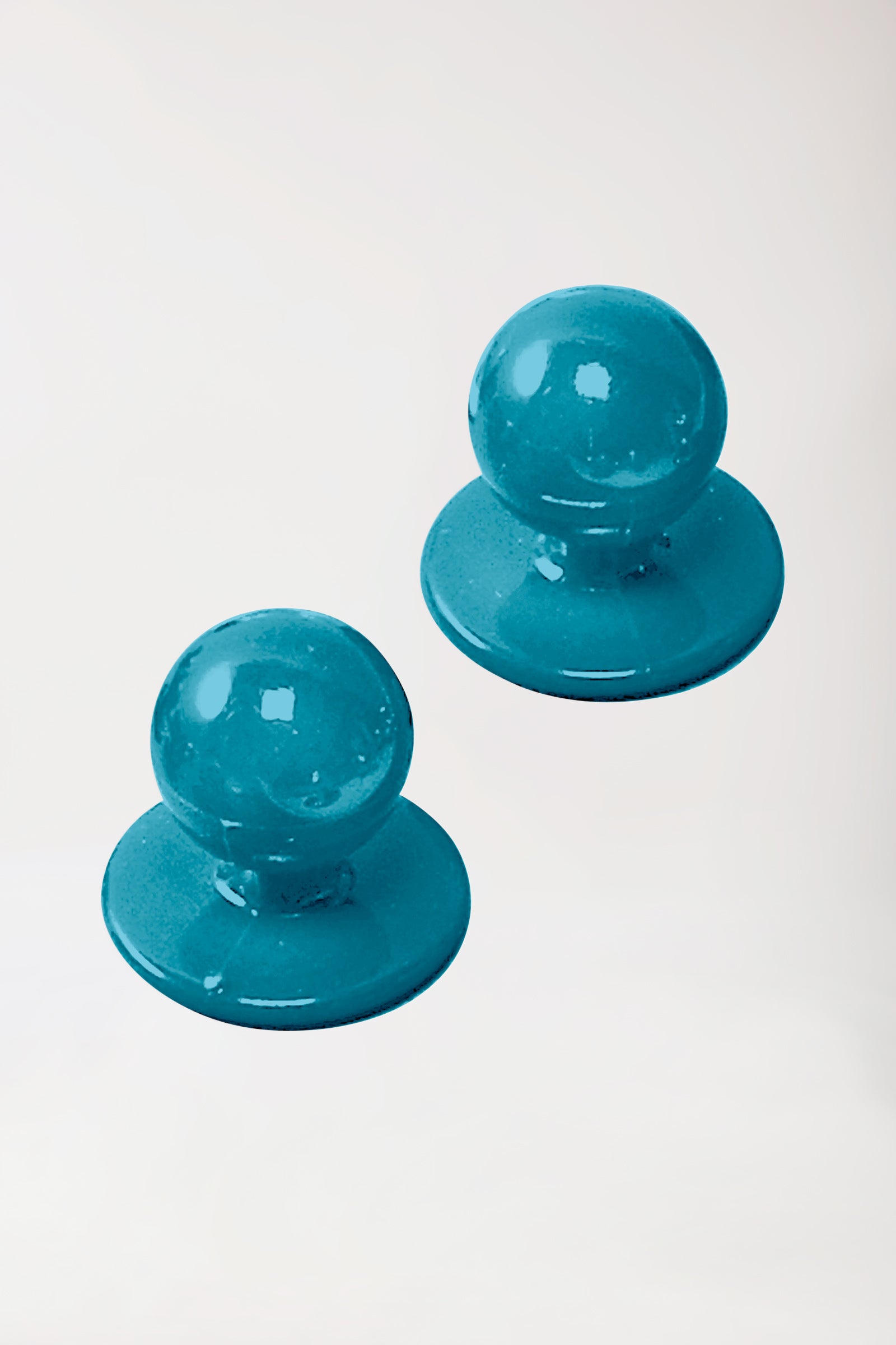 Gastro Boutons boules mixtes - 12 pièces vert pétrole
